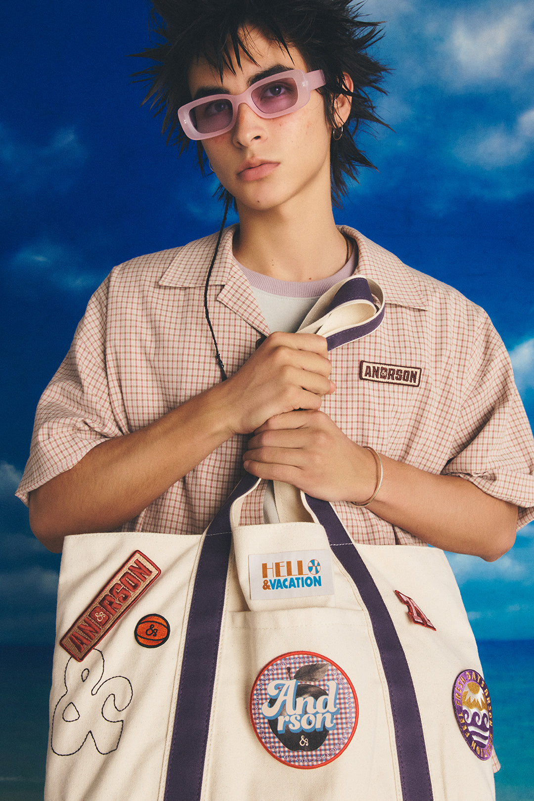 VACATION WAPPEN CANVAS TOTE