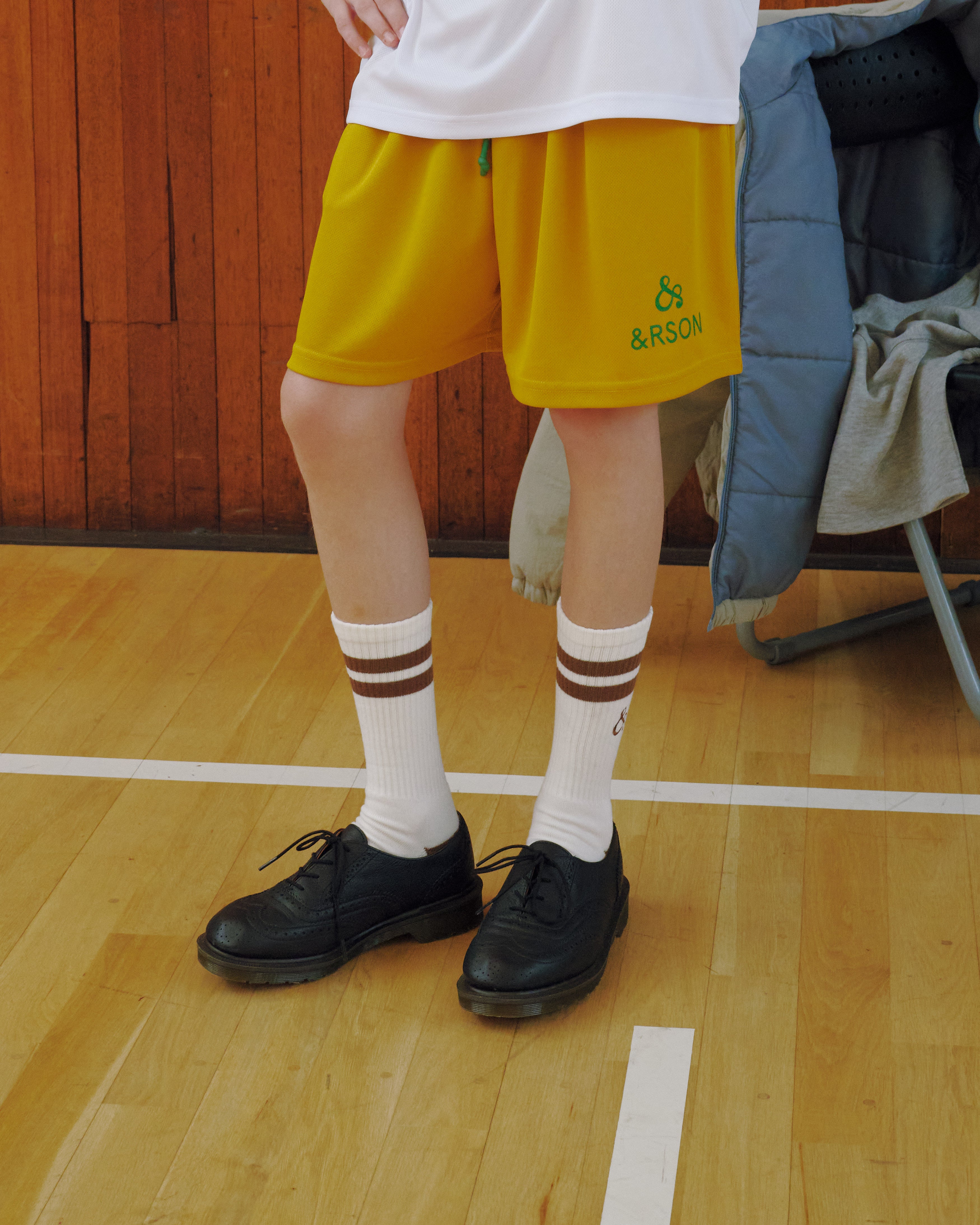 STANDARD SHORTS MUSTARD