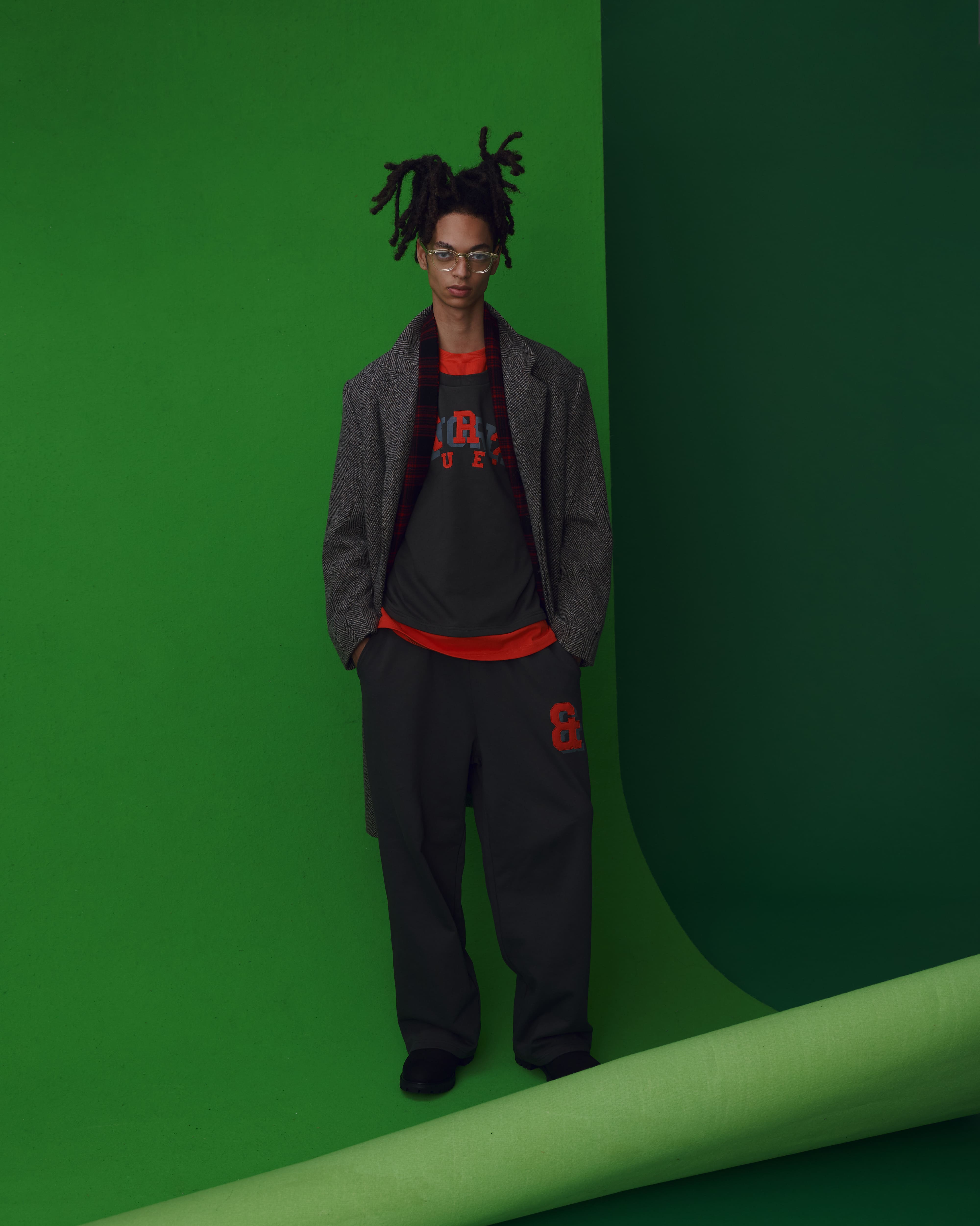 PW PATCH WIDE SWEAT PANTS