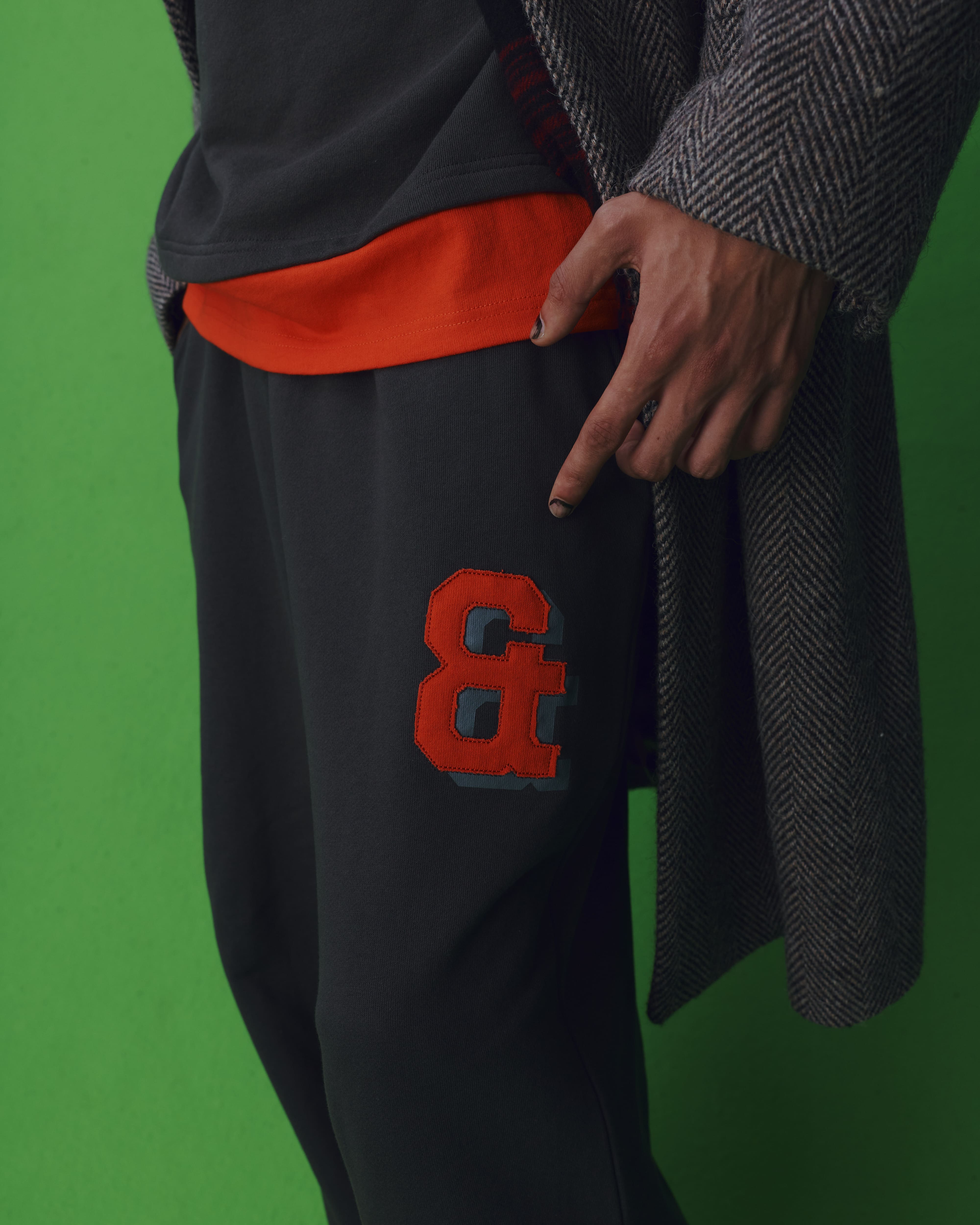 PW PATCH WIDE SWEAT PANTS
