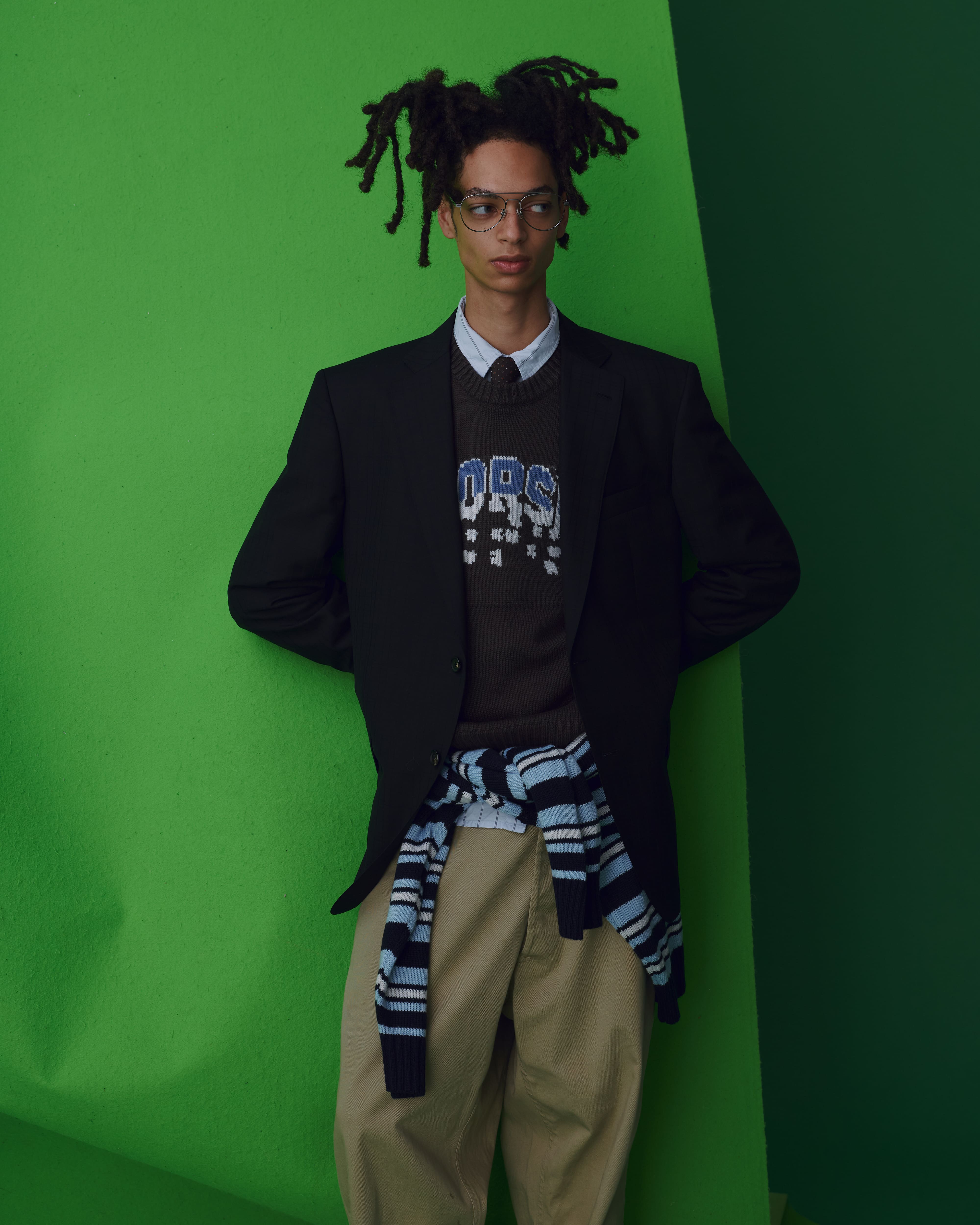 【予約販売】PW LOGO KNIT TOPS