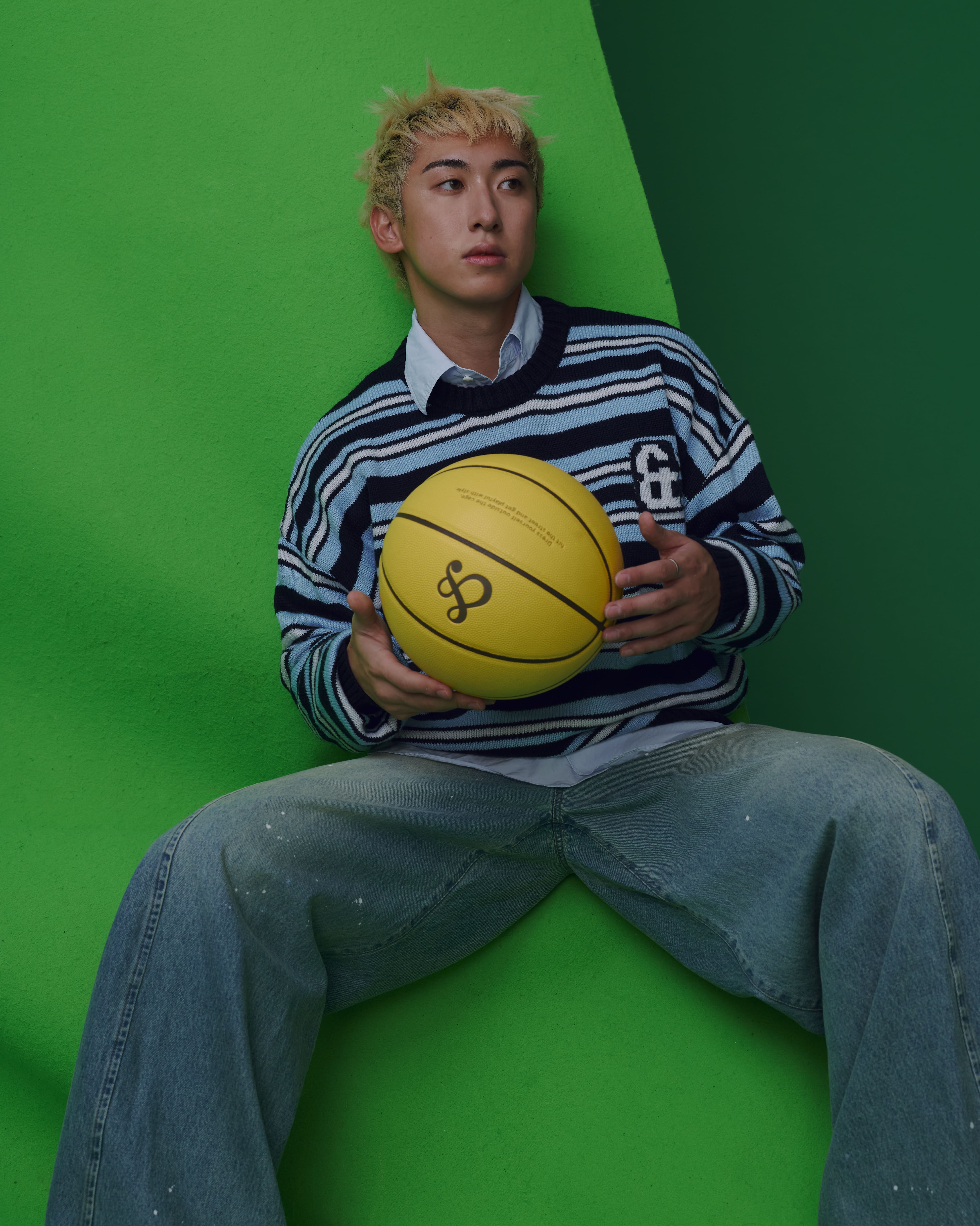 PW STRIPED KNIT TOPS