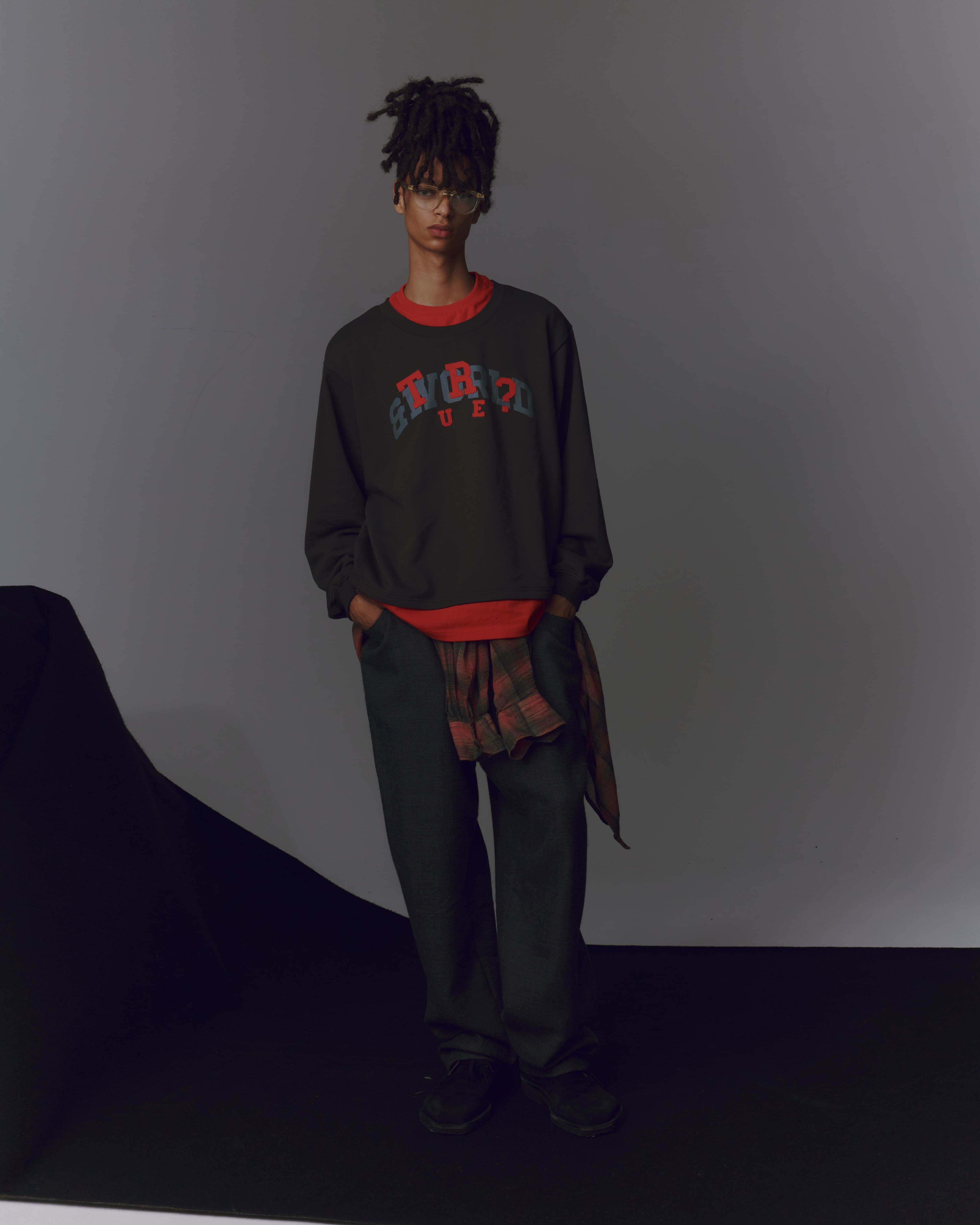 PW PATCH WIDE SWEAT PANTS