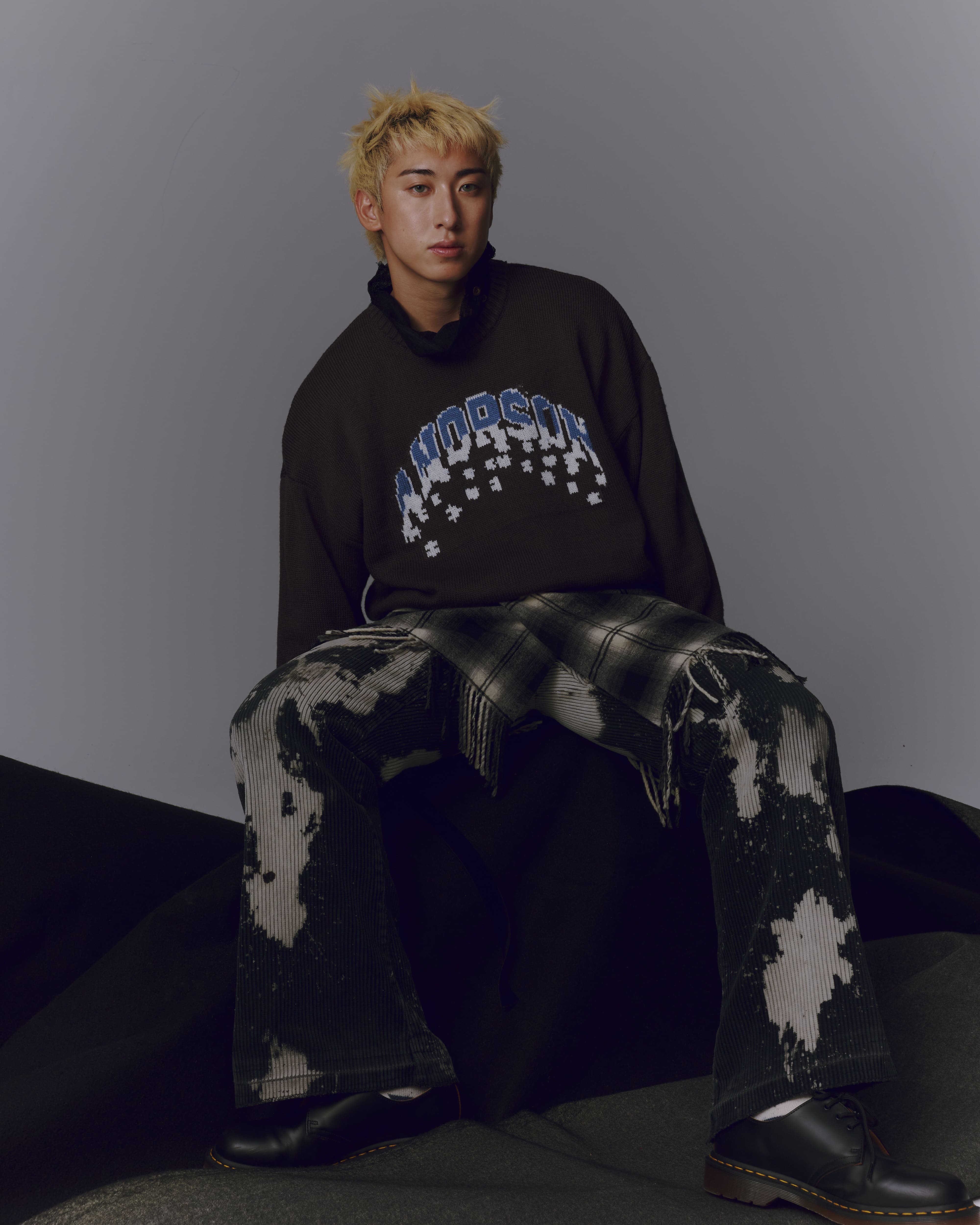 【予約販売】PW LOGO KNIT TOPS