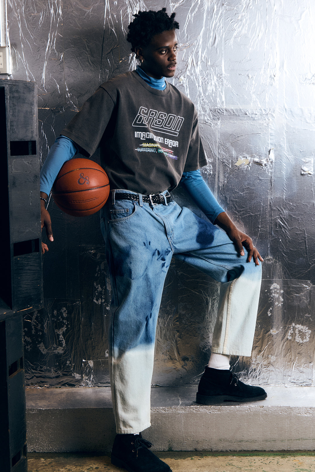 IMAGINATION ERROR T-SHIRTS BLACK