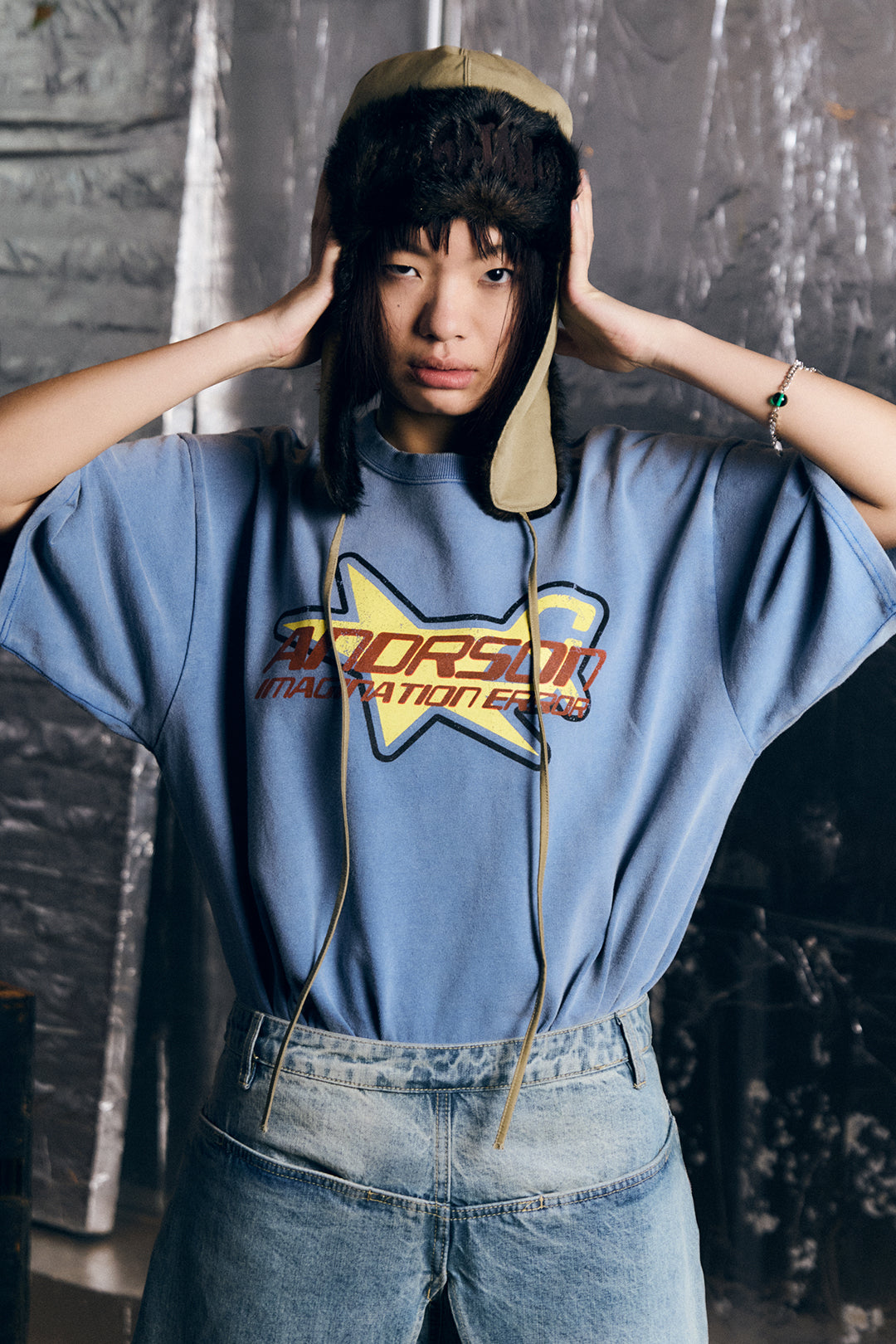 IMAGINATION ERROR T-SHIRTS BLUE