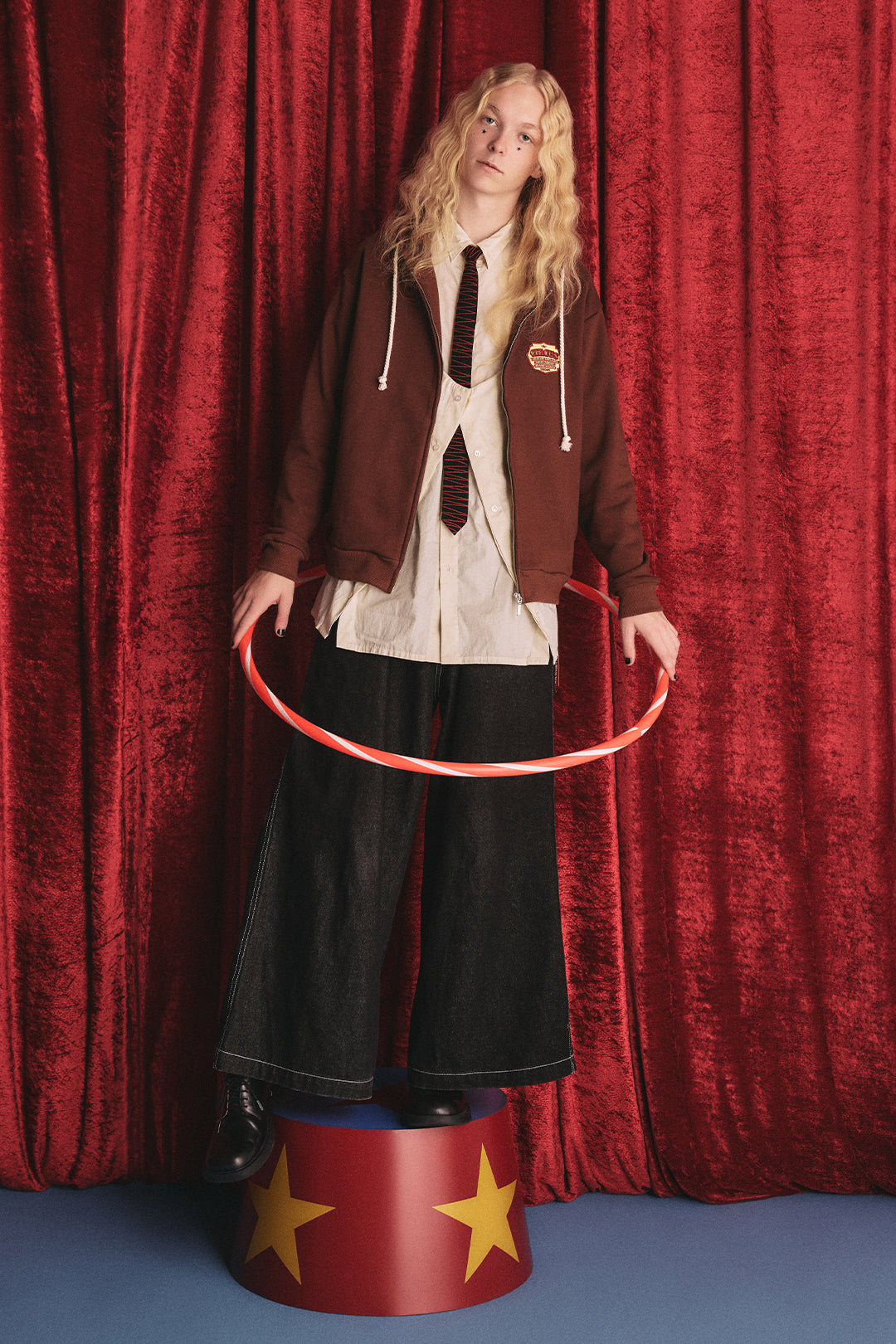 CIRCUS SWEAT FULL ZIP HOODIE