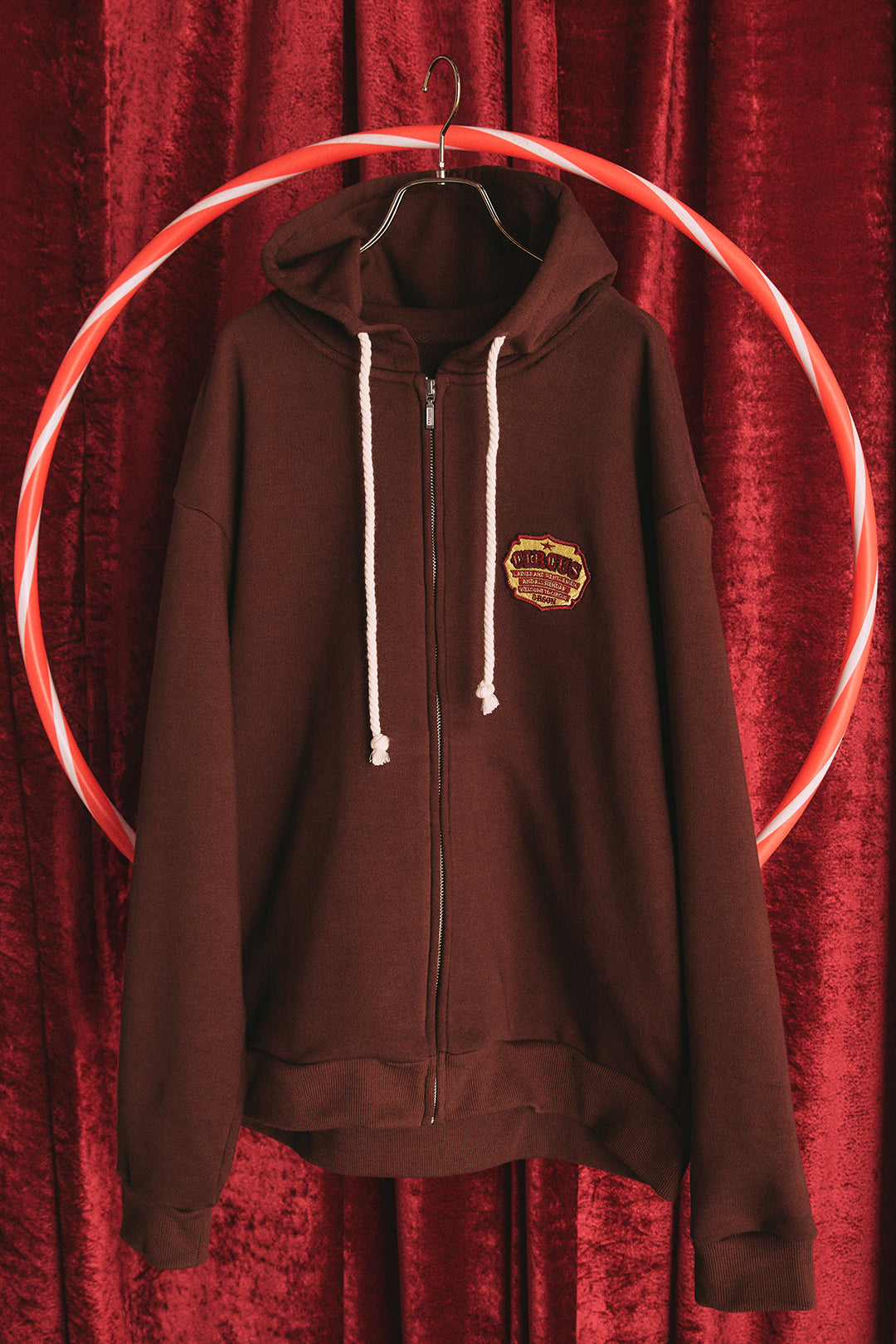 CIRCUS SWEAT FULL ZIP HOODIE