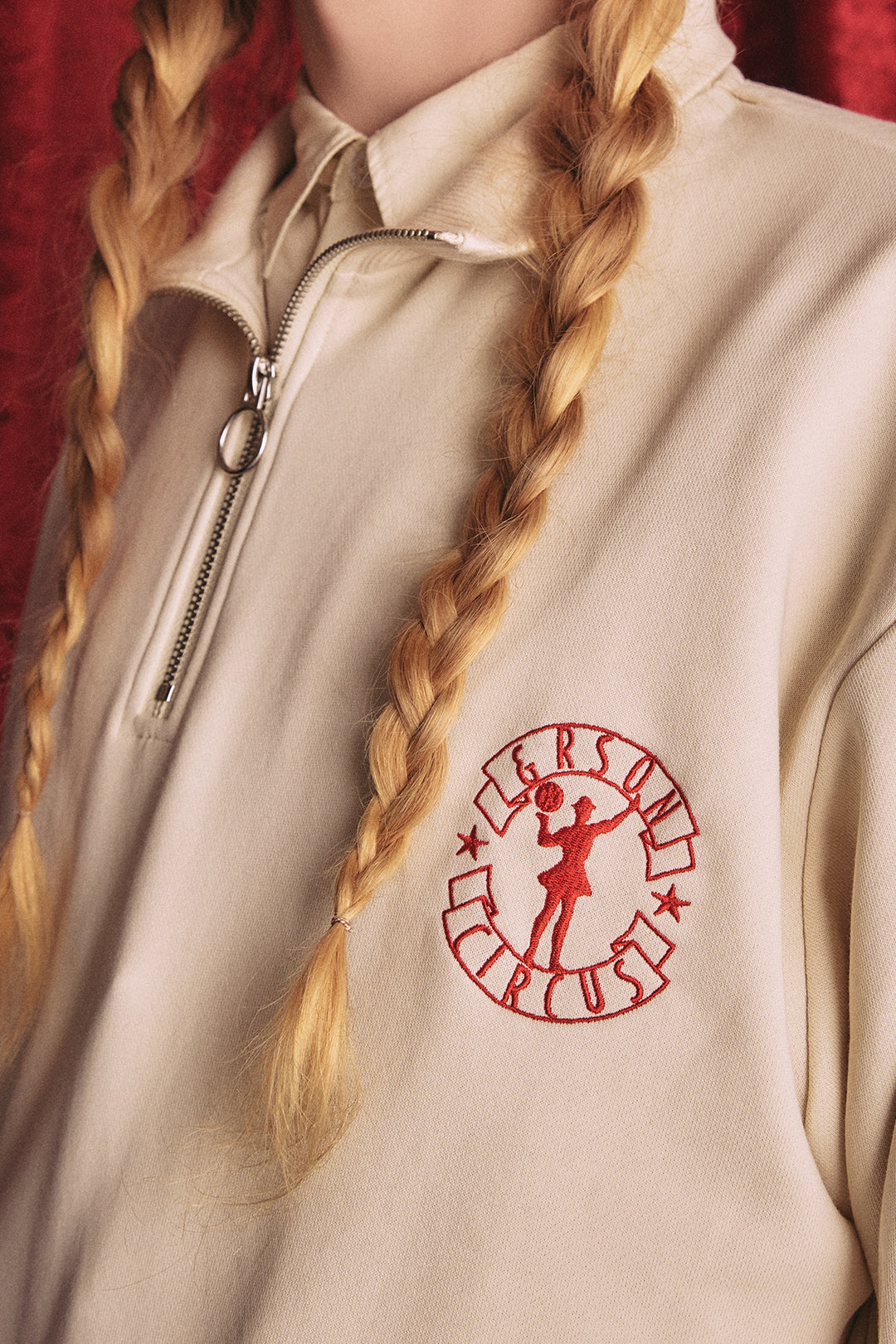 CIRCUS HALFZIP SWEAT SHIRTS
