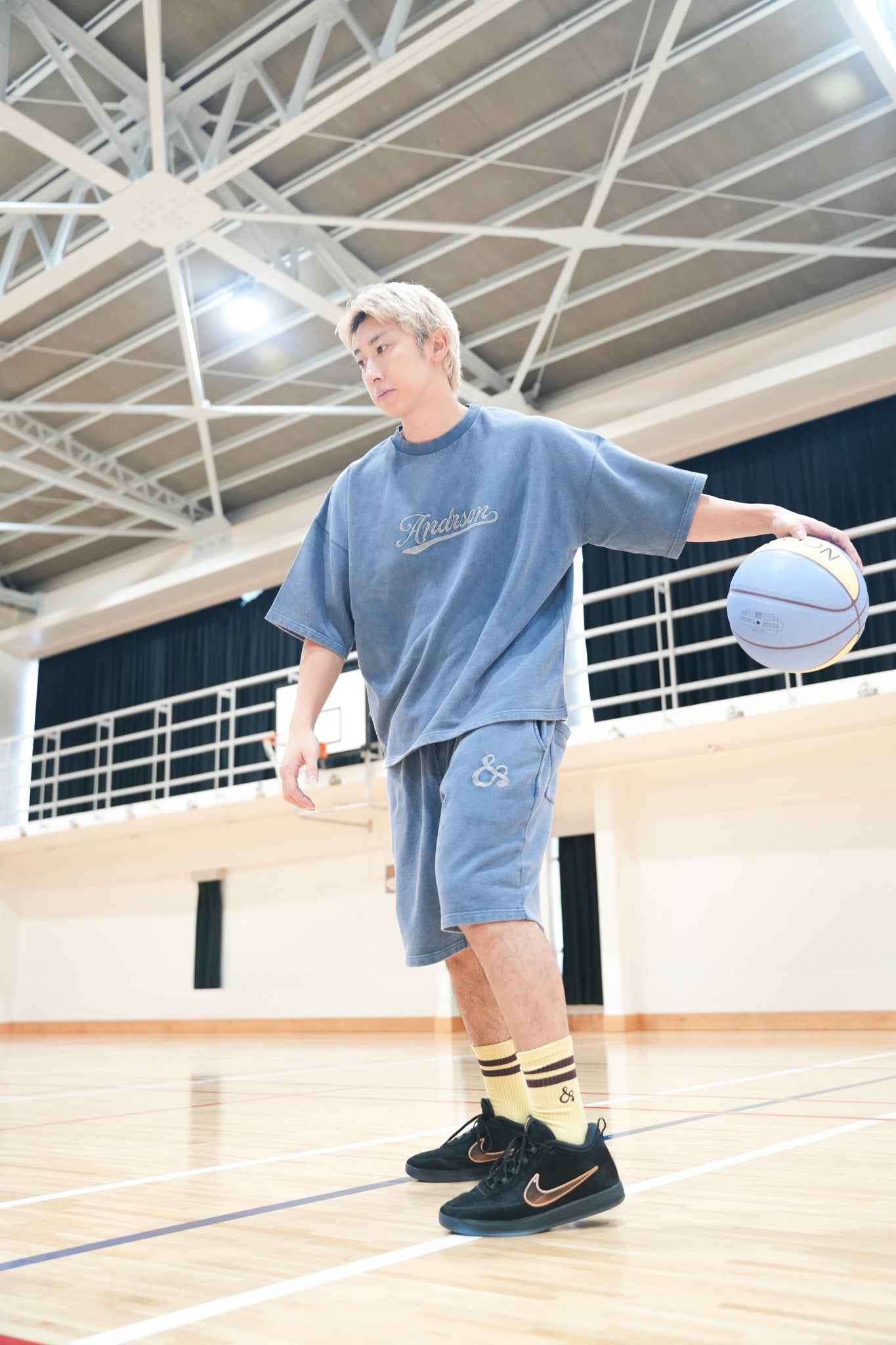 【NEW】STANDARD S/S SWEAT SETUP ver.2 / BLUE