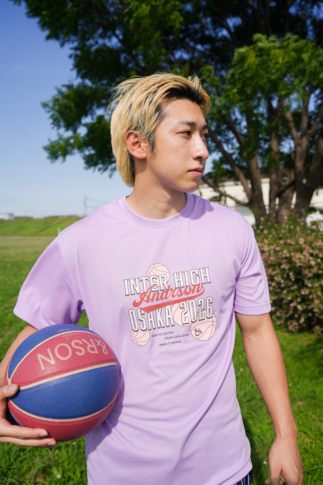 【インターハイ限定商品】&RSON INTER HIGH 2026 TEE / Purple