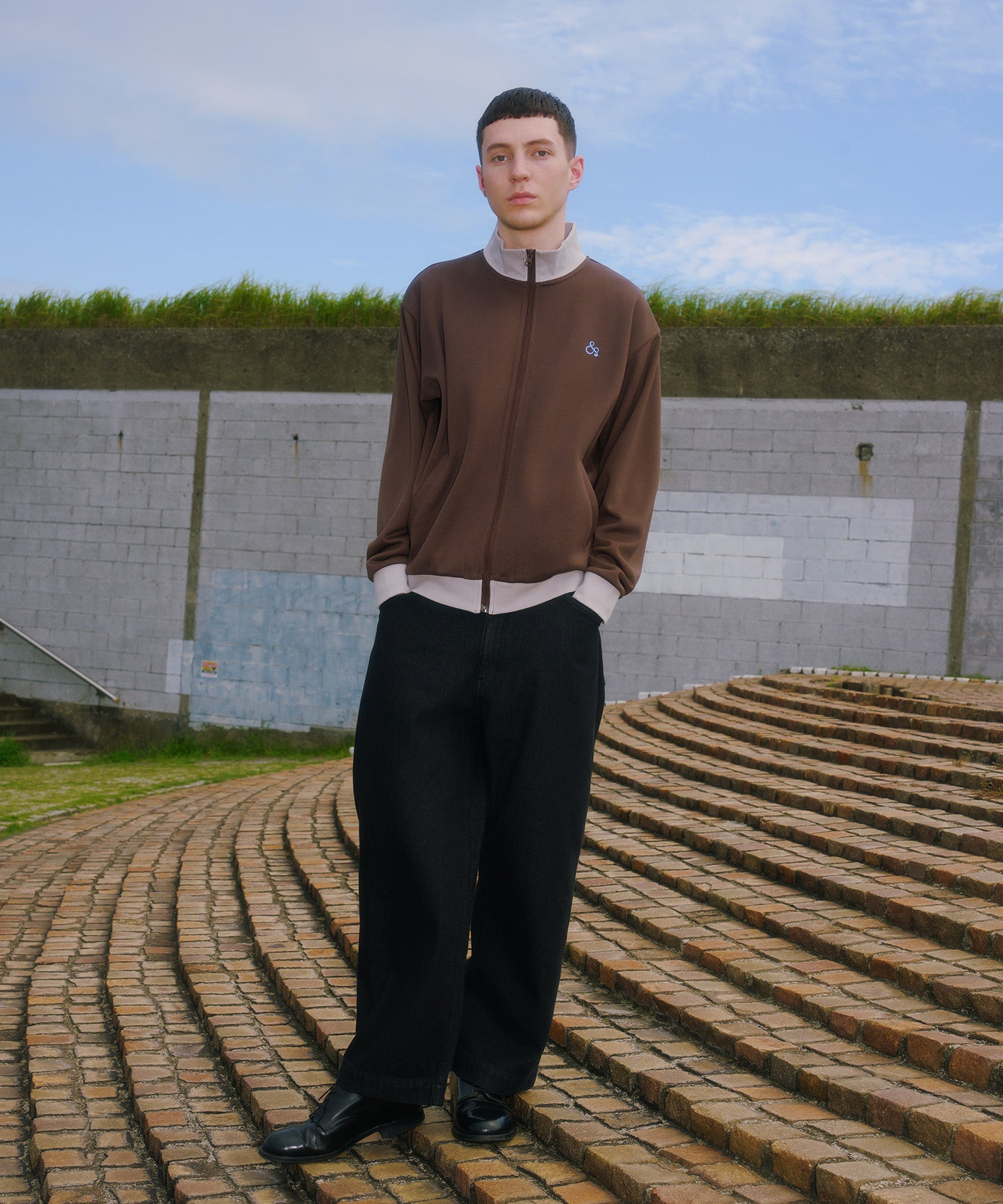 STANDARD JERSEY PANTS BROWN