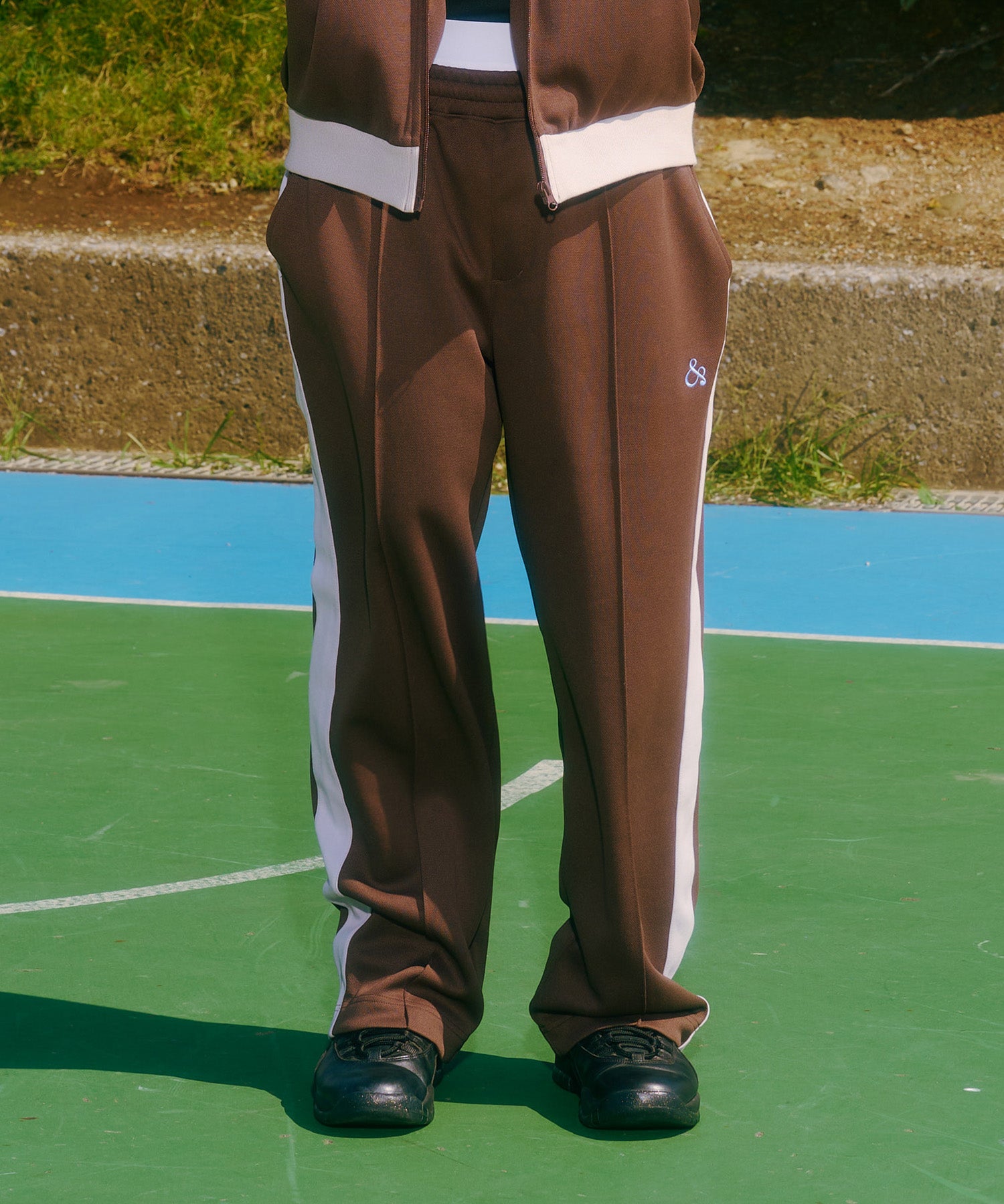 STANDARD JERSEY PANTS BROWN