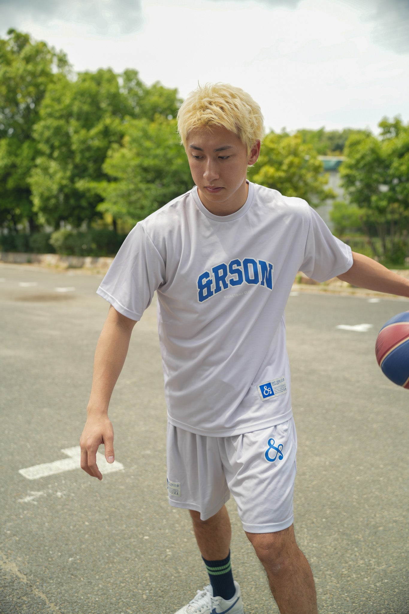 【NEW】STANDARD LOGO T-SHIRTS / LIGHT GRAY