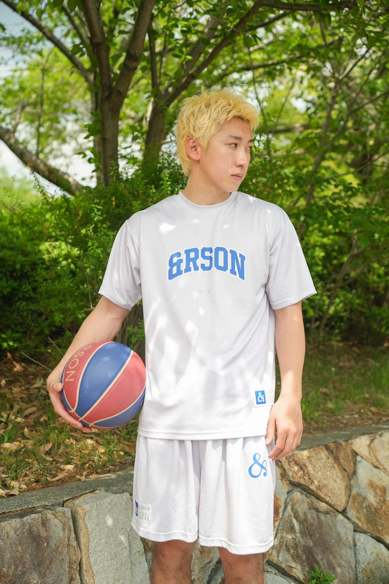 【NEW】STANDARD LOGO SHORTS / LIGTH GRAY
