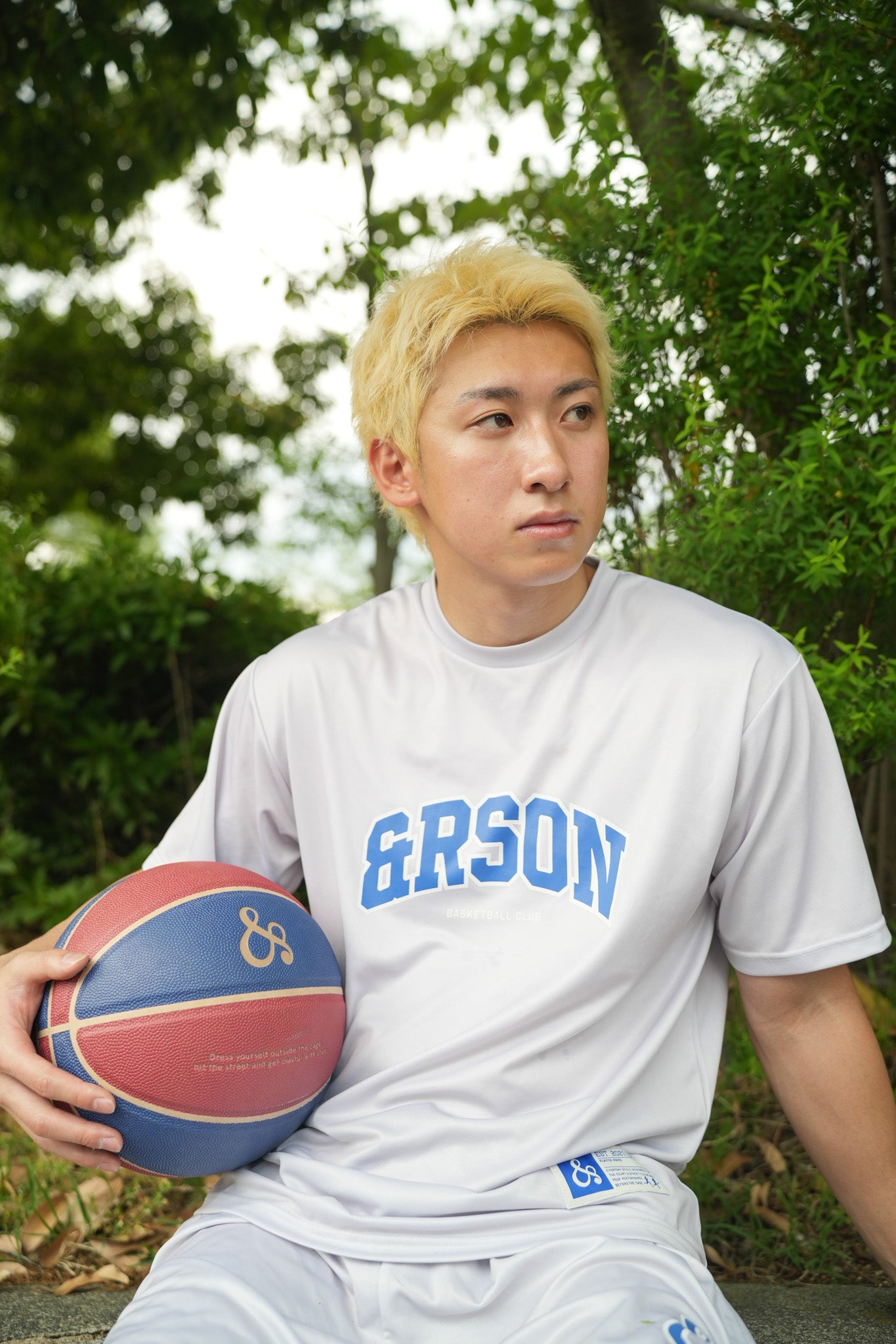 【NEW】STANDARD LOGO T-SHIRTS / LIGHT GRAY