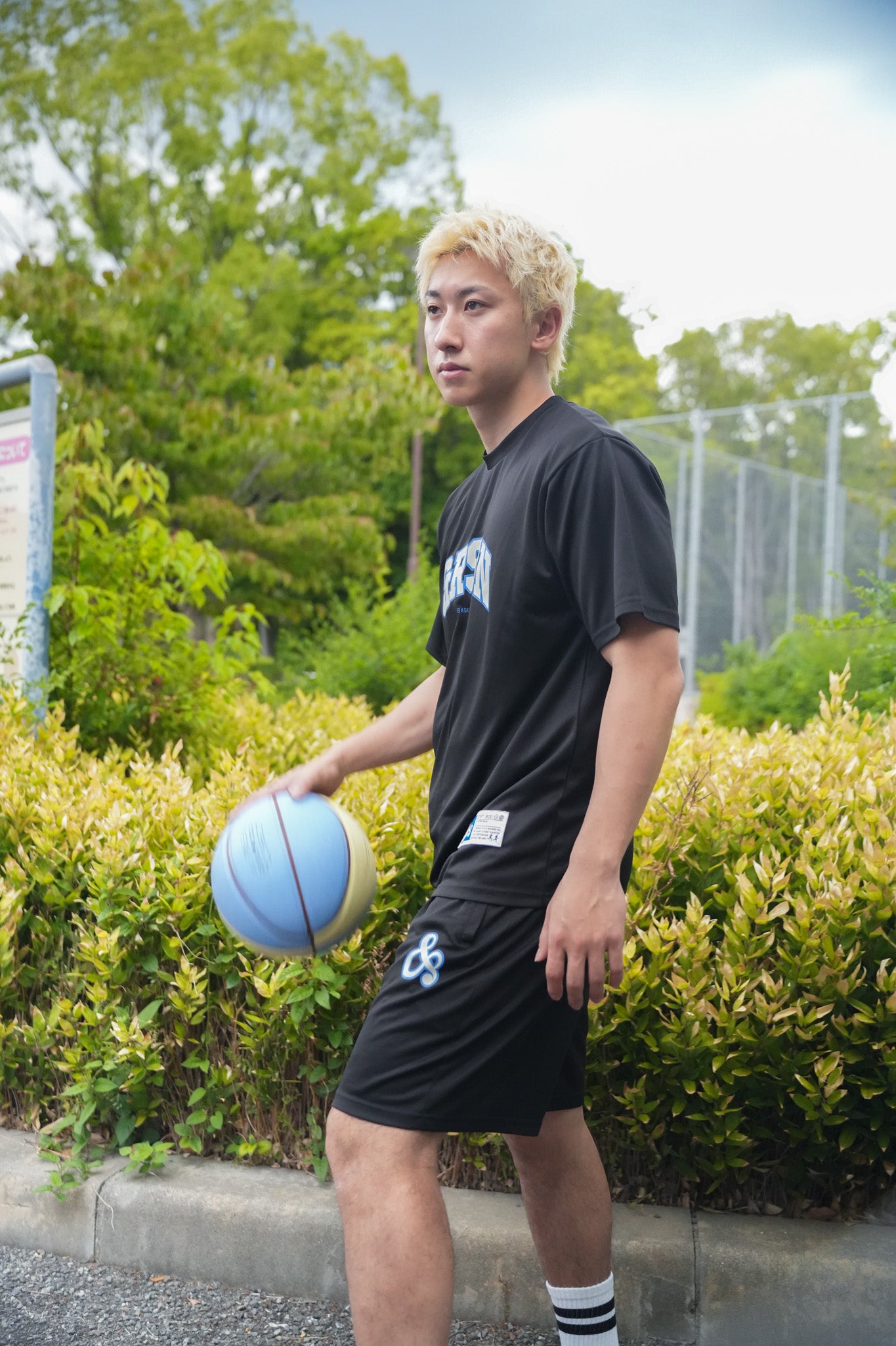 【NEW】STANDARD LOGO SHORTS / BLACK