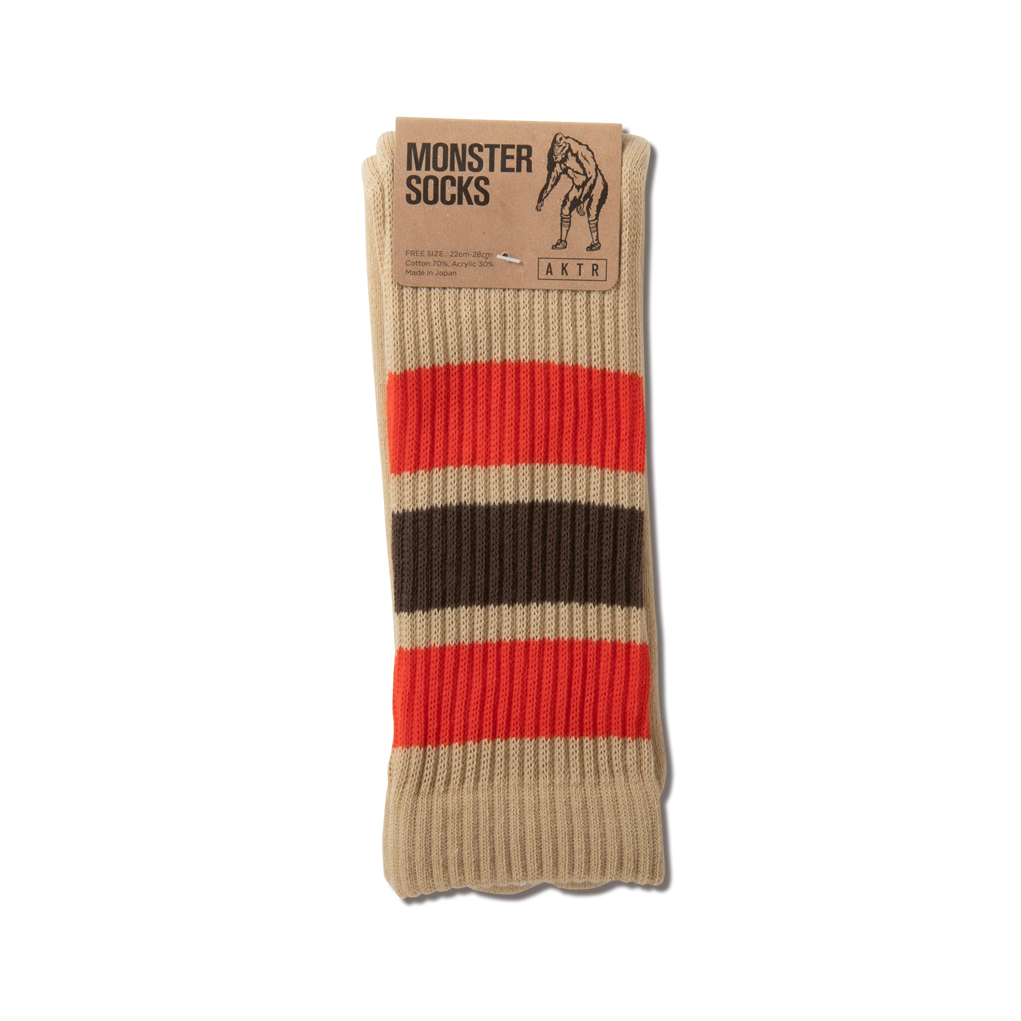 AKTR×&RSON 2023SS MONSTER SOCKS