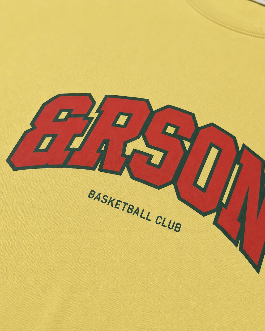 【NEW】STANDARD LOGO T-SHIRTS / MUSTARD