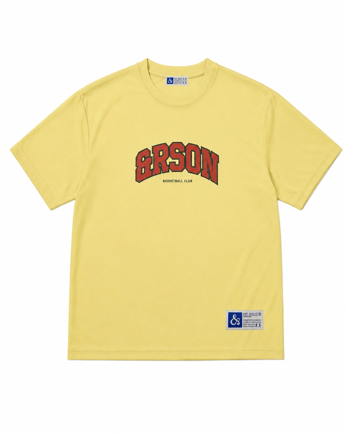 【NEW】STANDARD LOGO T-SHIRTS / MUSTARD