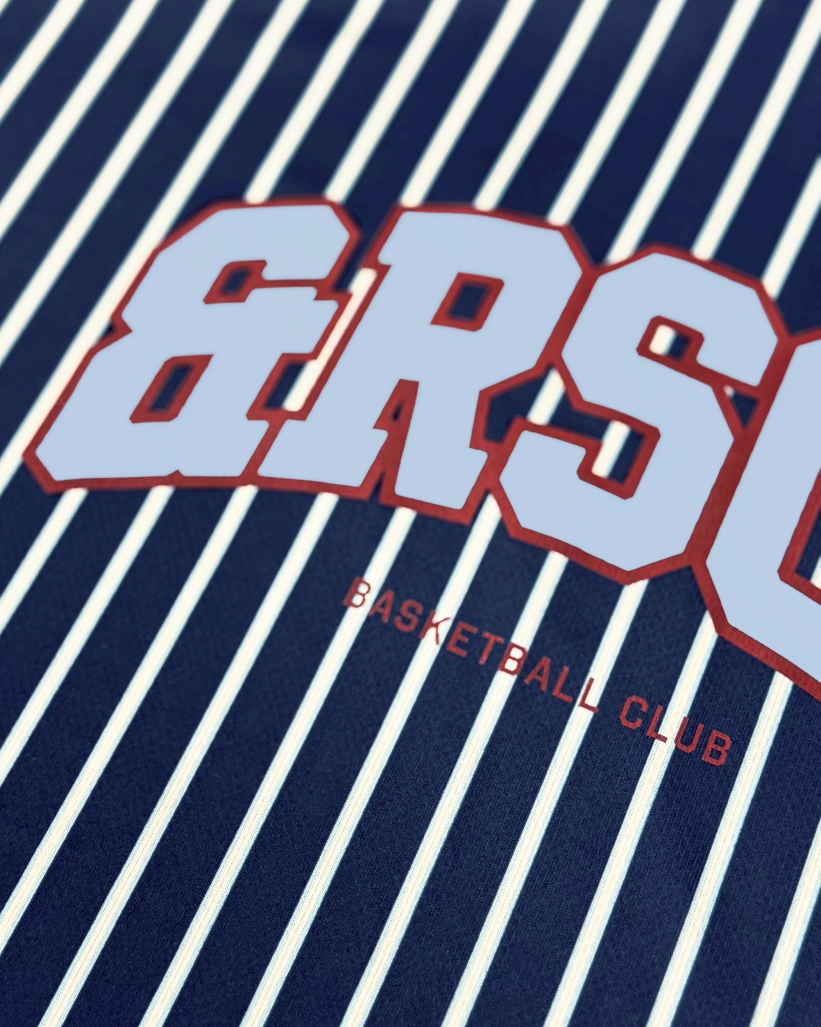 【NEW】STANDARD LOGO T-SHIRTS / BLUE STRIPE