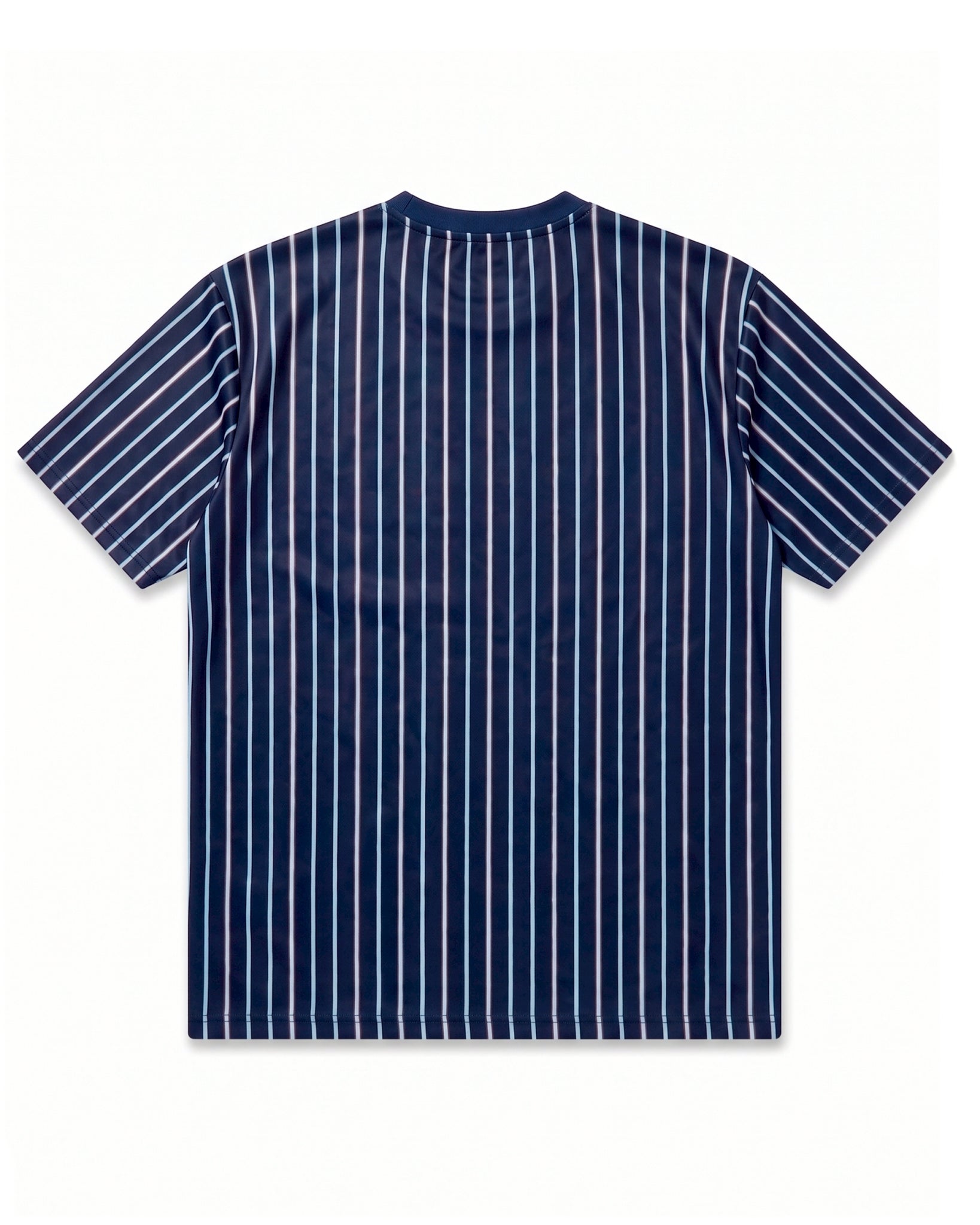 【NEW】STANDARD LOGO T-SHIRTS / BLUE STRIPE