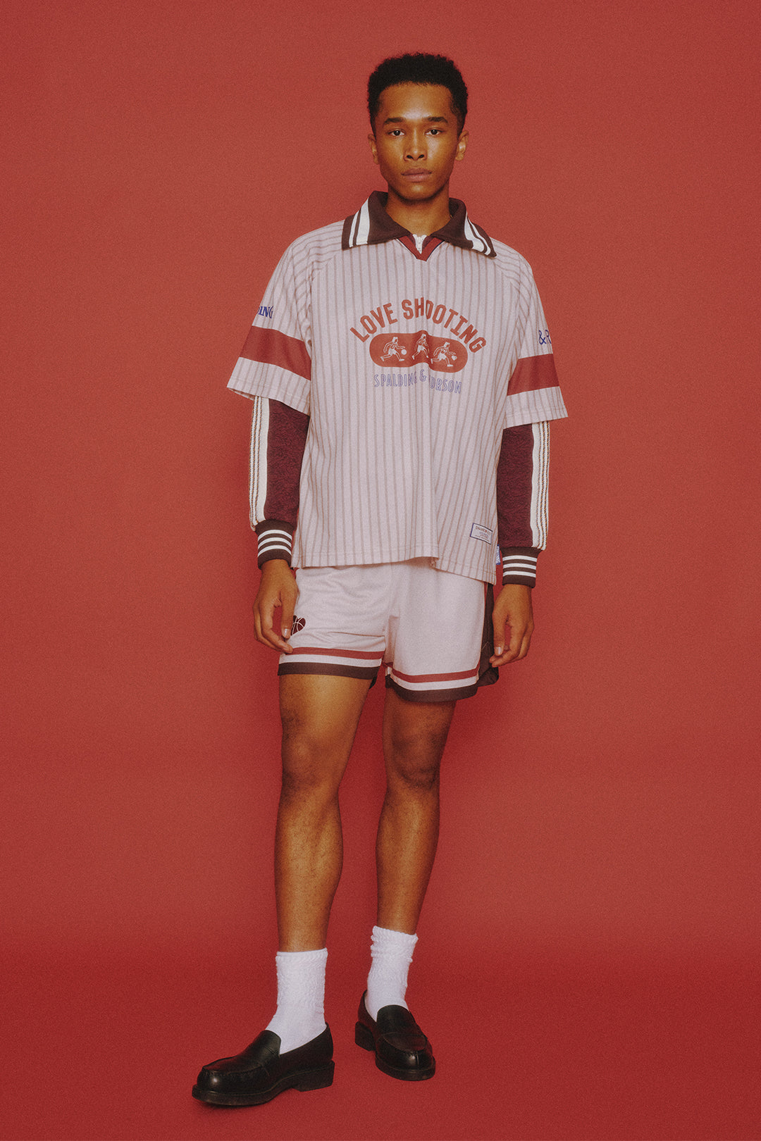 SPALDING×&RSON LOVE SHOOTING GAME PANTS