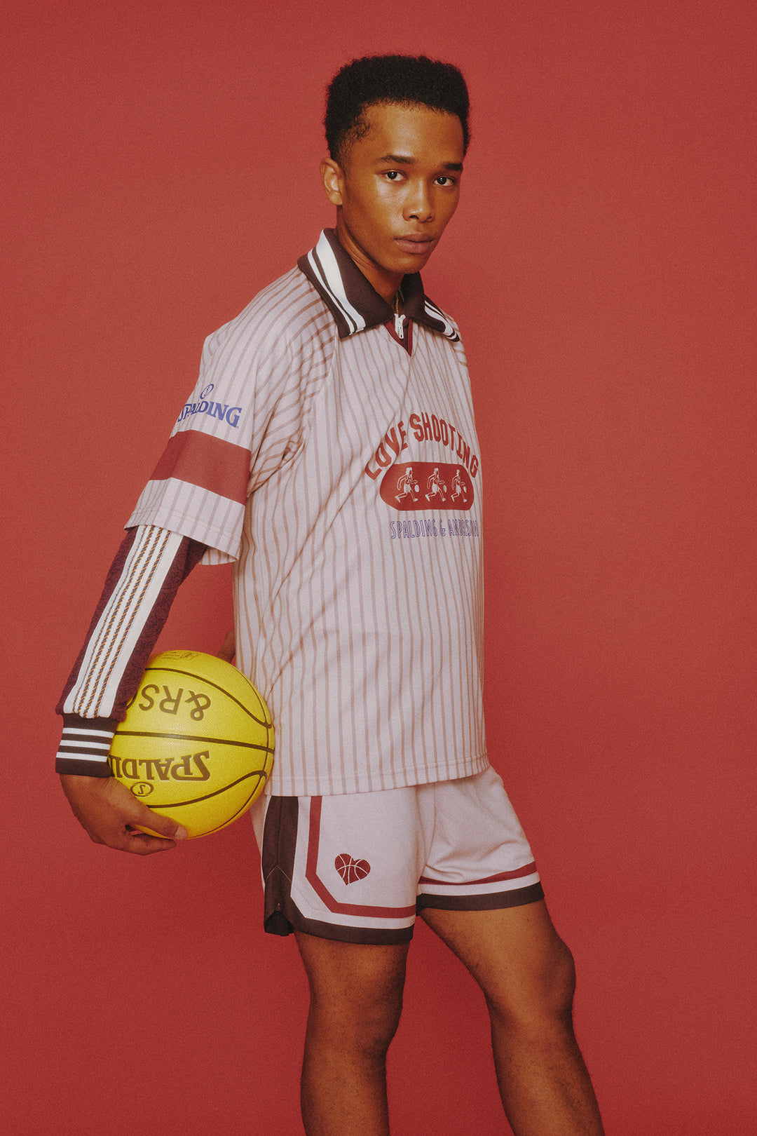 SPALDING×&RSON LOVE SHOOTING GAME PANTS