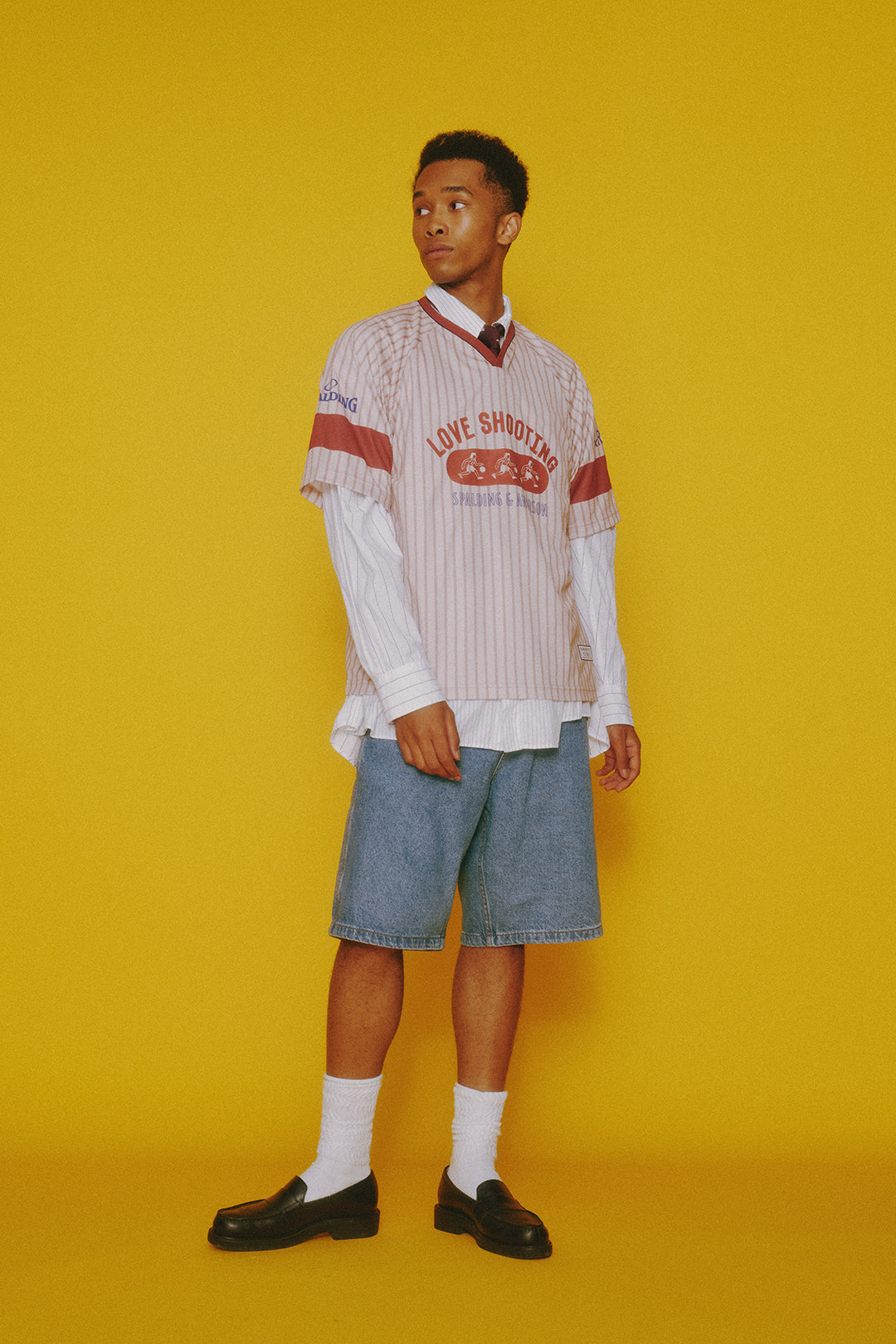 SPALDING×&RSON LOVE SHOOTING GAME SHIRTS
