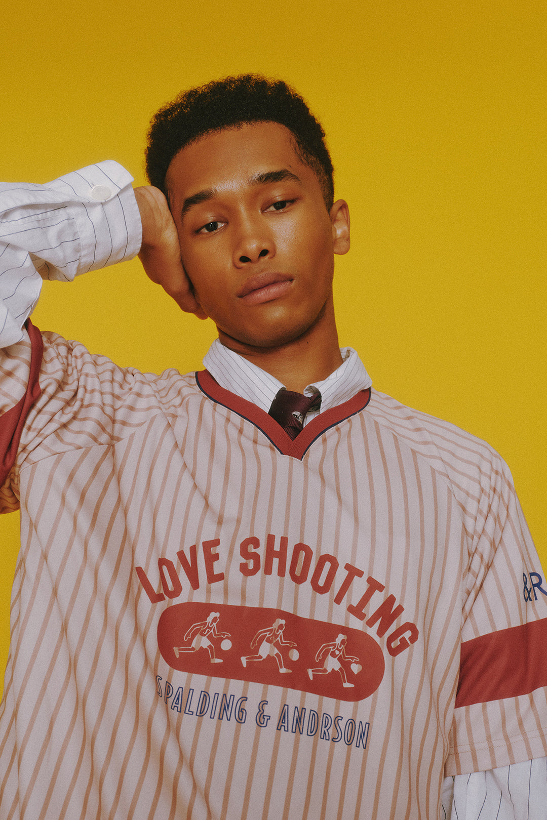 SPALDING×&RSON LOVE SHOOTING GAME SHIRTS