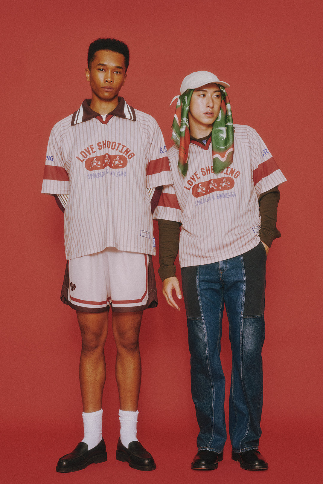 SPALDING×&RSON LOVE SHOOTING GAME SHIRTS