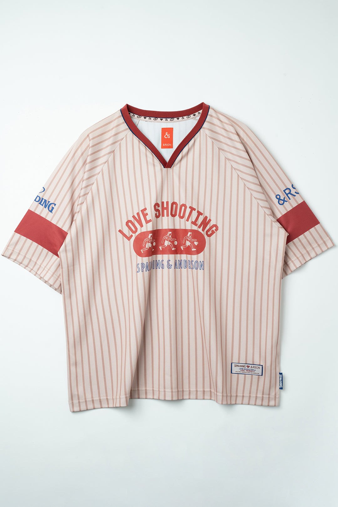 SPALDING×&RSON LOVE SHOOTING GAME SHIRTS