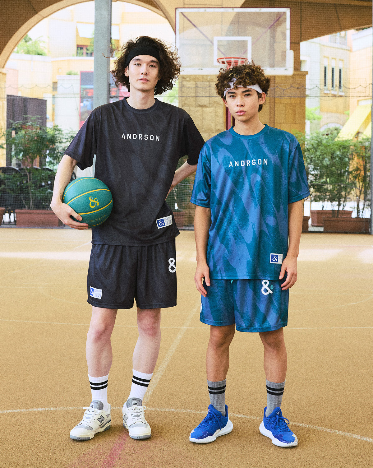 STANDARD MARBLE SHORTS / BLACK