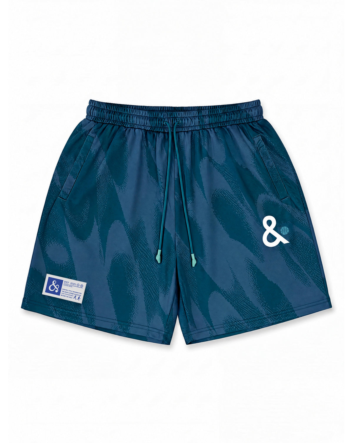 STANDARD MARBLE SHORTS / GREEN