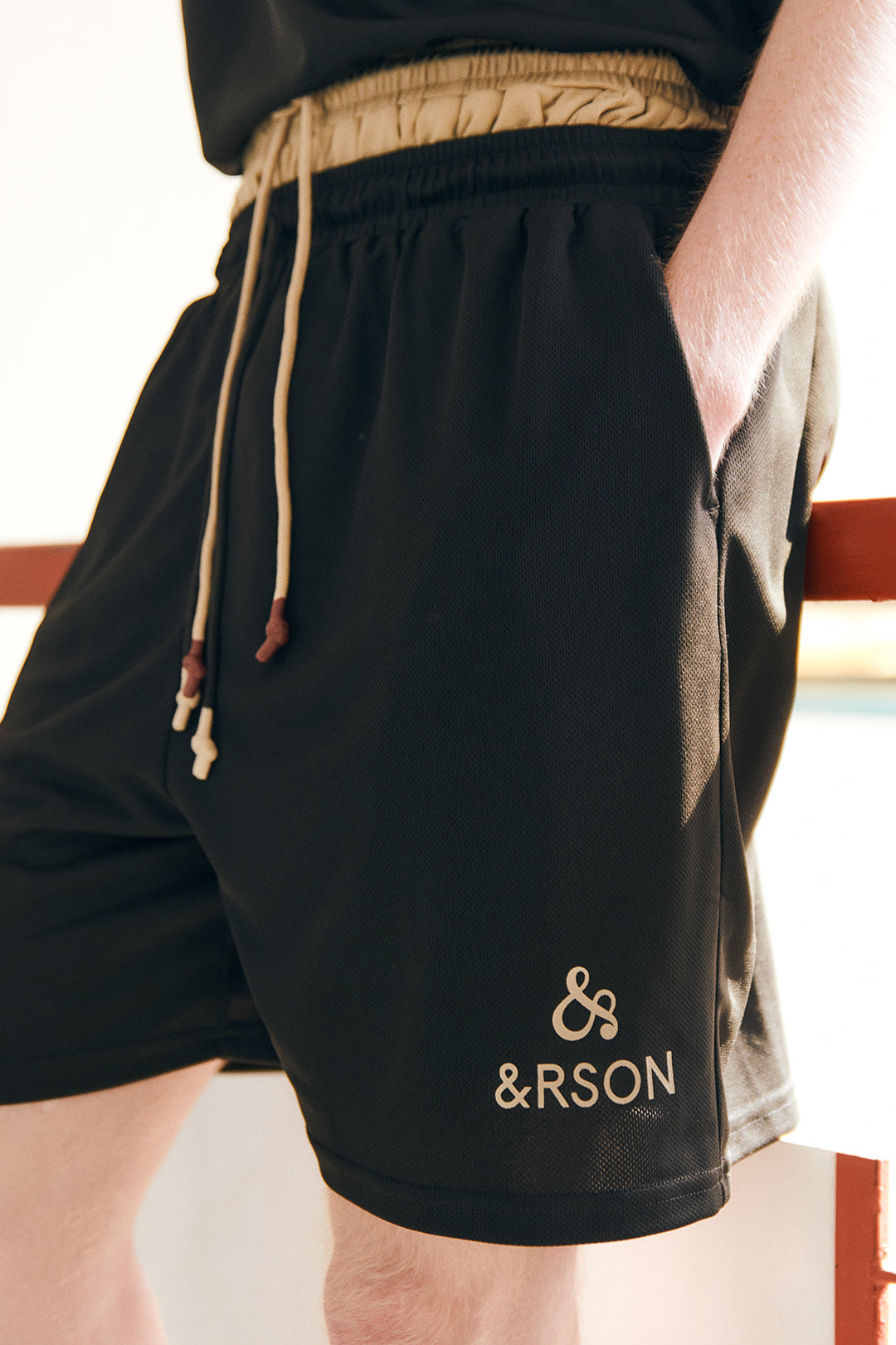 STANDARD SHORTS BLACK | &RSON