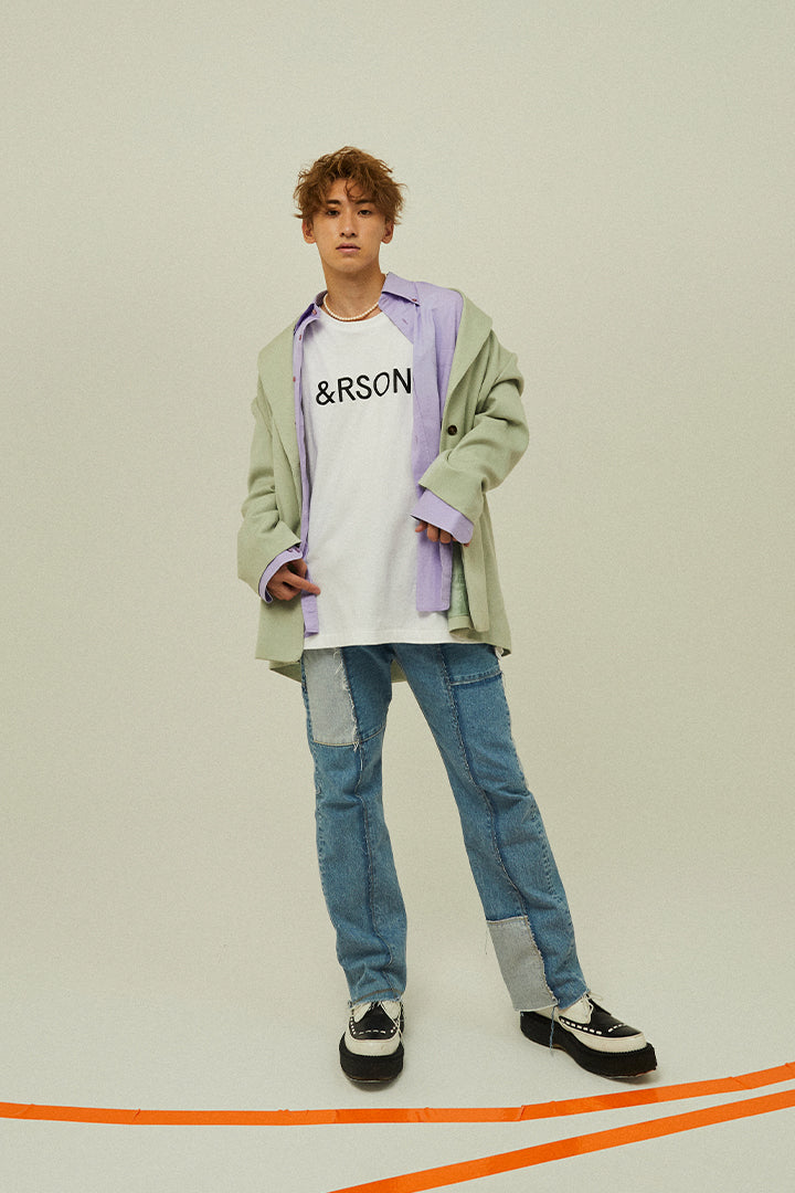 &RSON LOGO T-SHIRTS (WHITE)