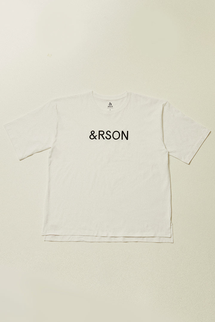 &RSON LOGO T-SHIRTS (WHITE)