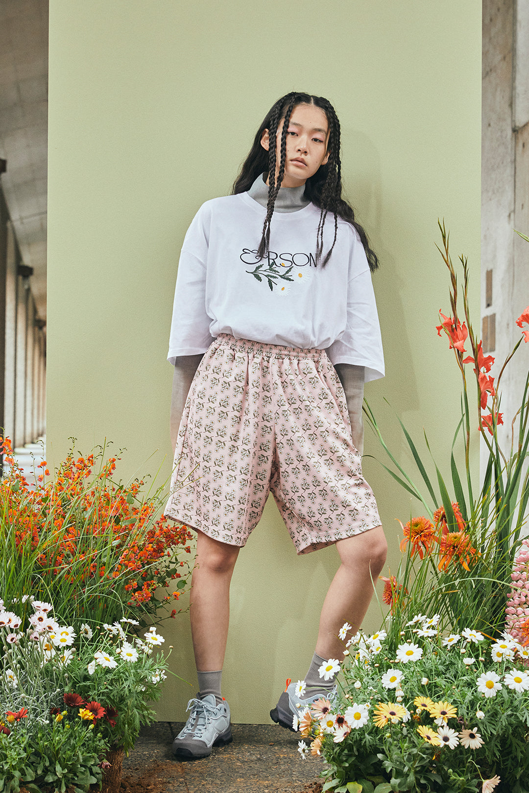 &RSON BLOSSOM SHORTS (PINK)