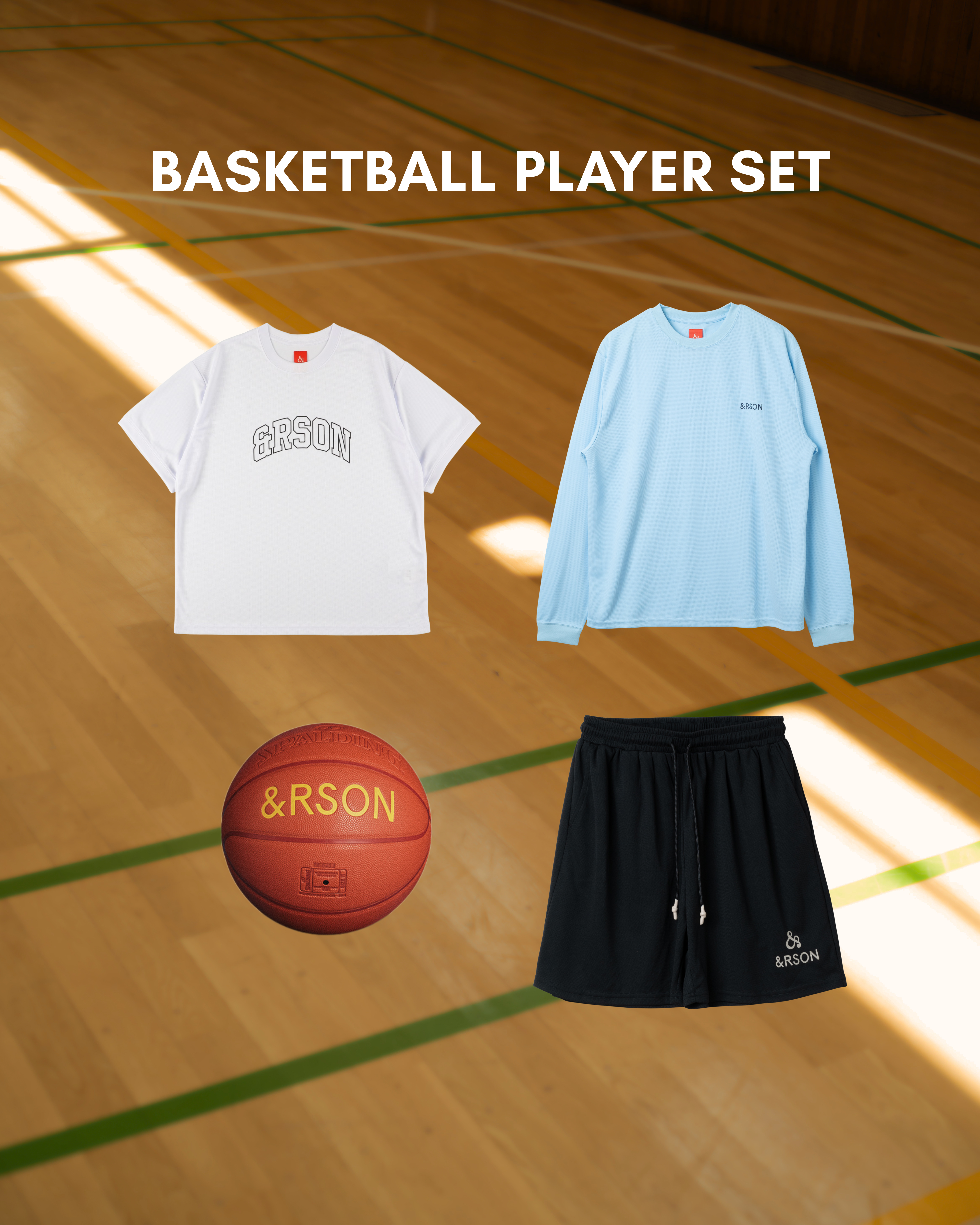 BASKETBALL PLAYER SET【ボール付き】