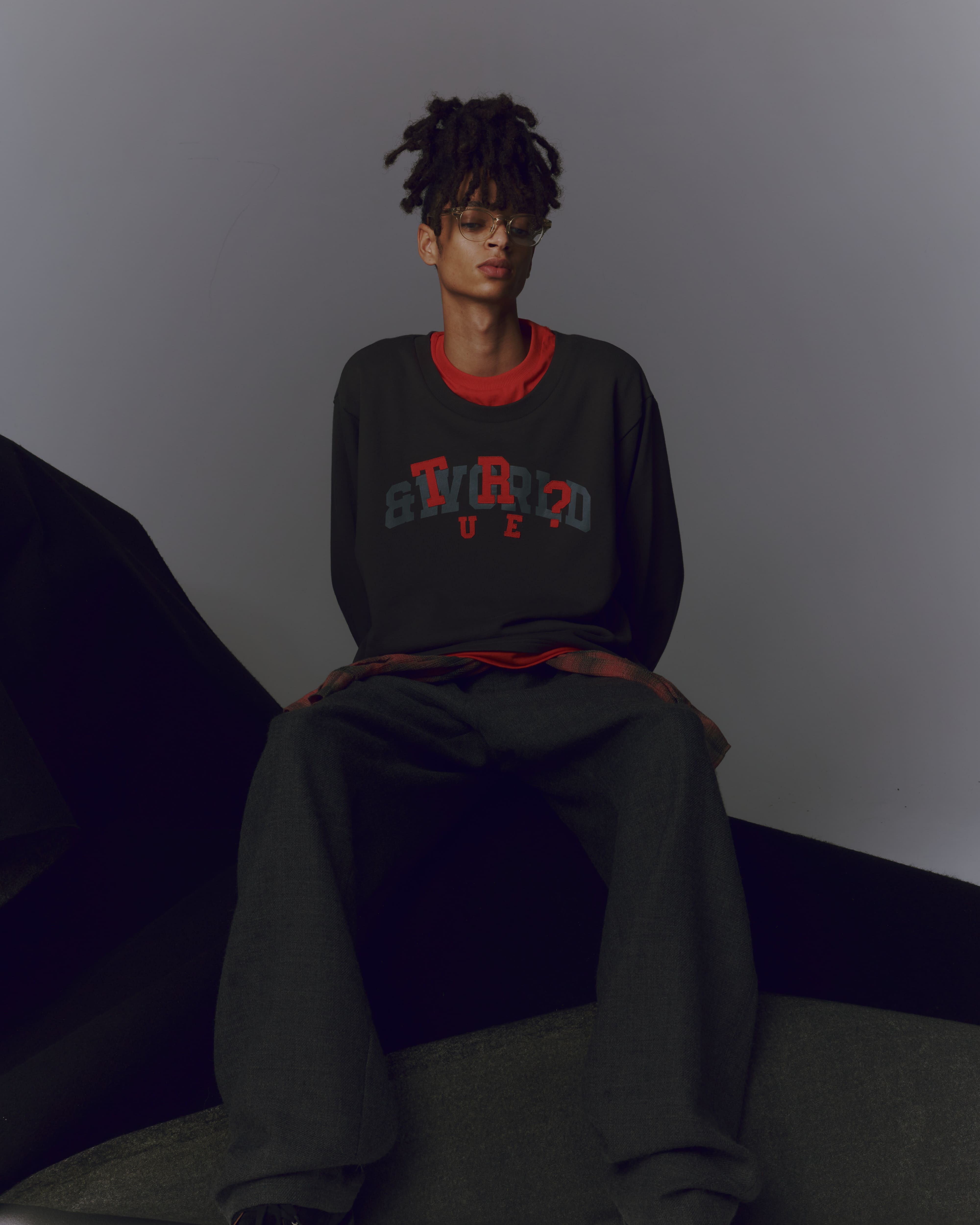 PW PATCH WIDE SWEAT PANTS