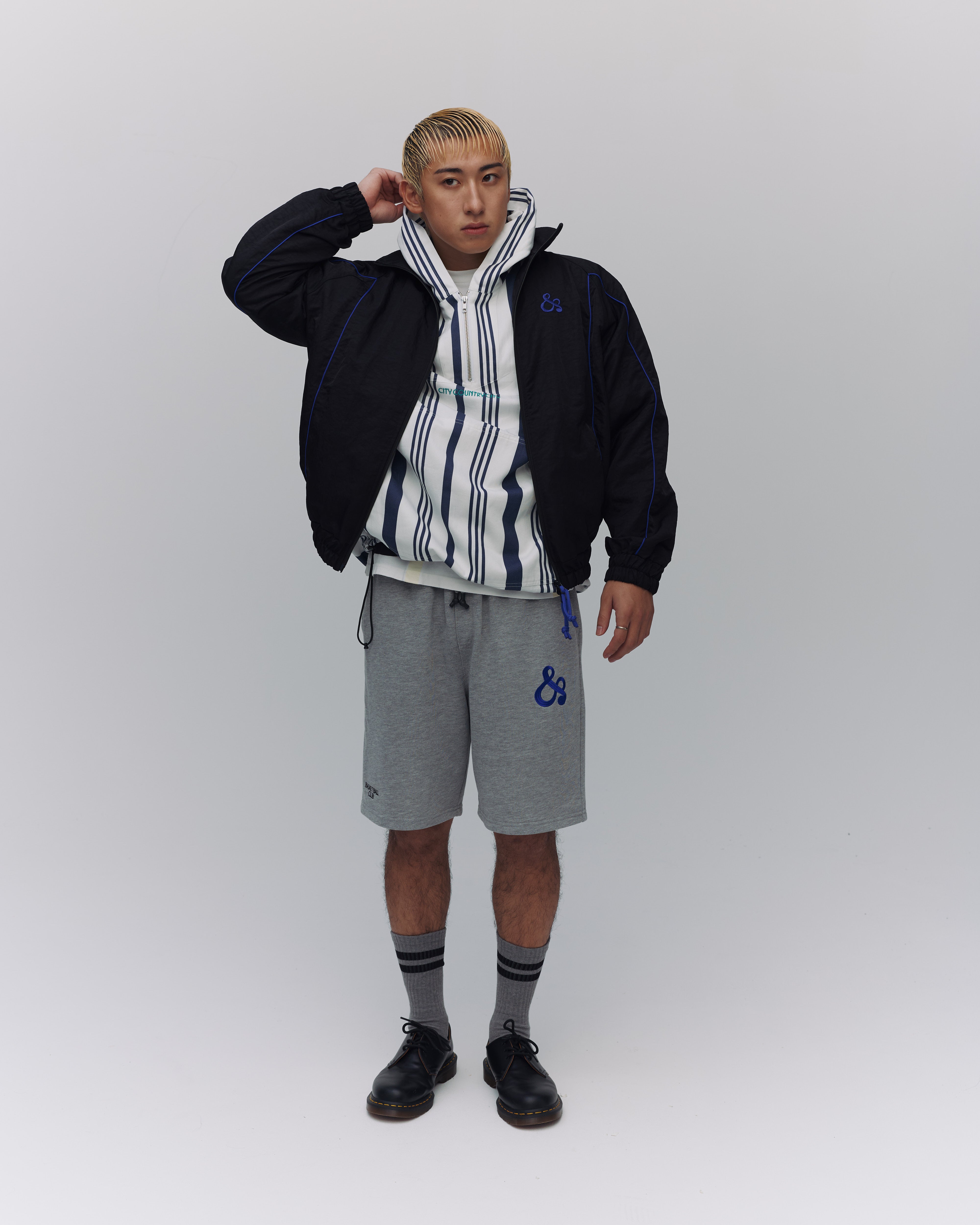 ジャケット・アウター BAL SATIN NYLON TEAM JACKET BAL SATIN NYLON TEAM JACKET