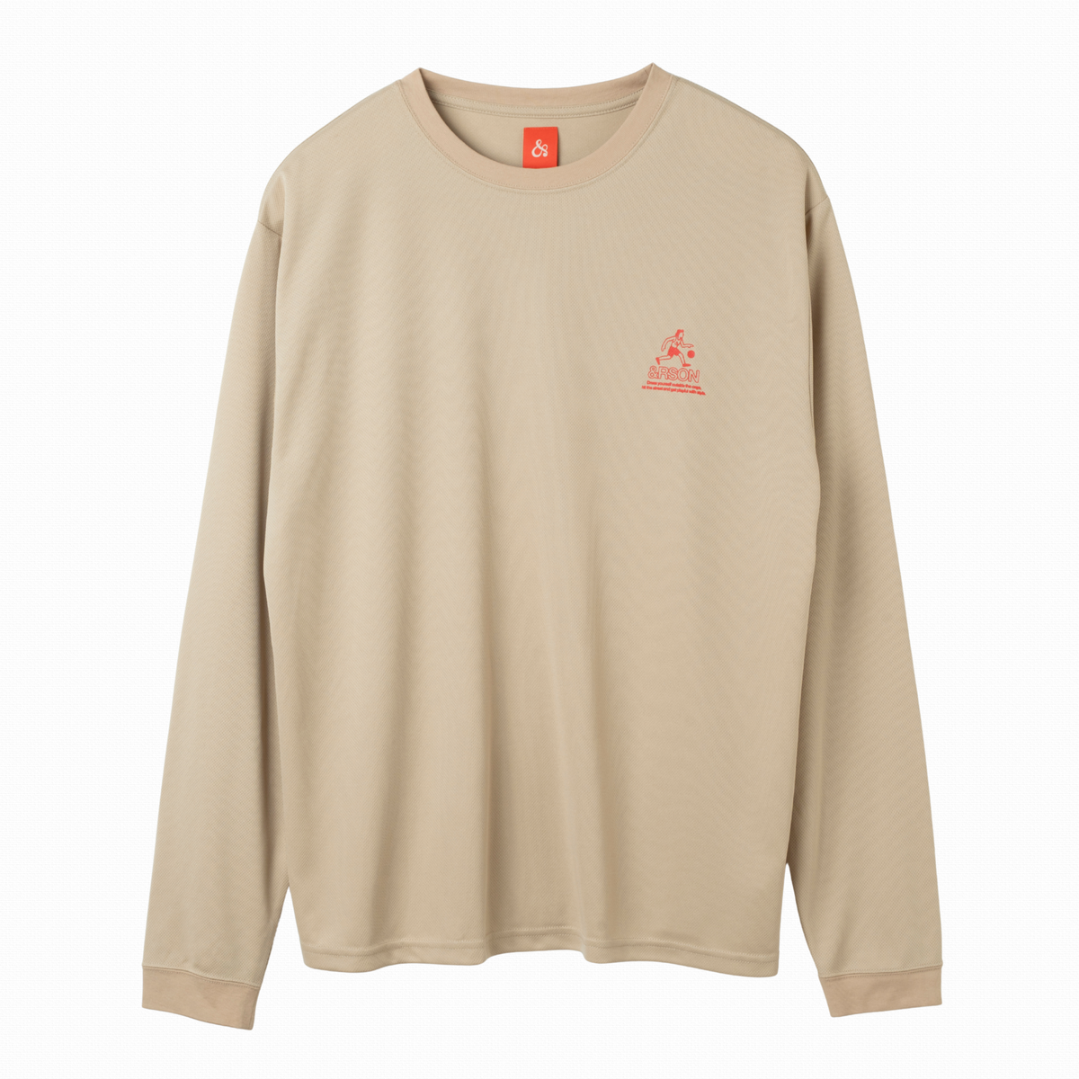 STANDARD L/S T-SHIRT BEIGE
