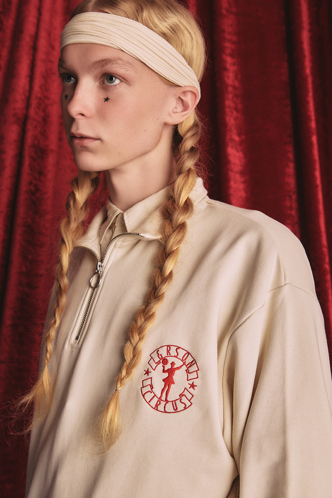 CIRCUS HALFZIP SWEAT SHIRTS