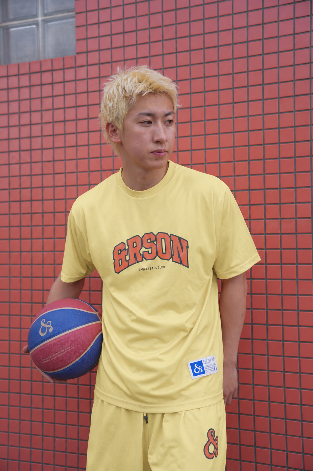 【NEW】STANDARD LOGO T-SHIRTS / MUSTARD