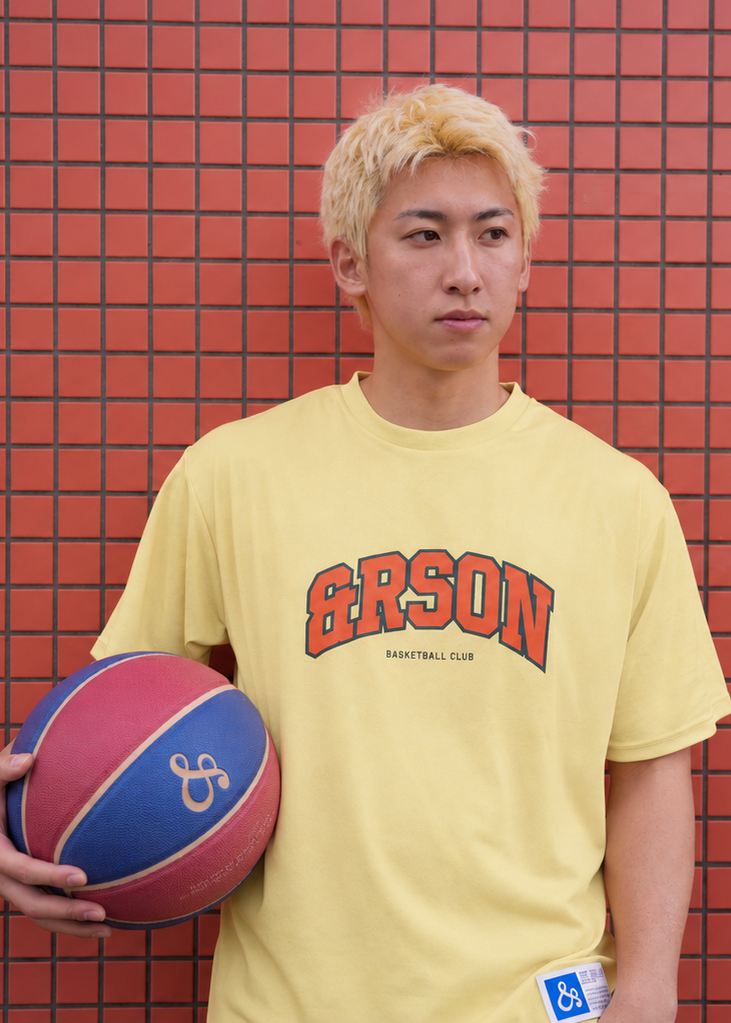 【NEW】STANDARD LOGO T-SHIRTS / MUSTARD