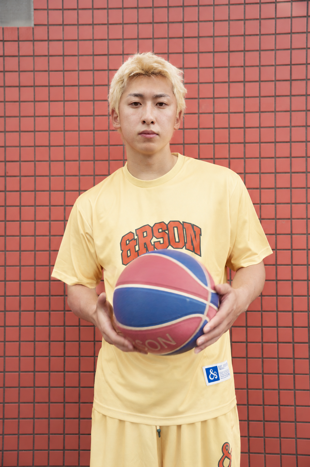 【NEW】STANDARD LOGO T-SHIRTS / MUSTARD