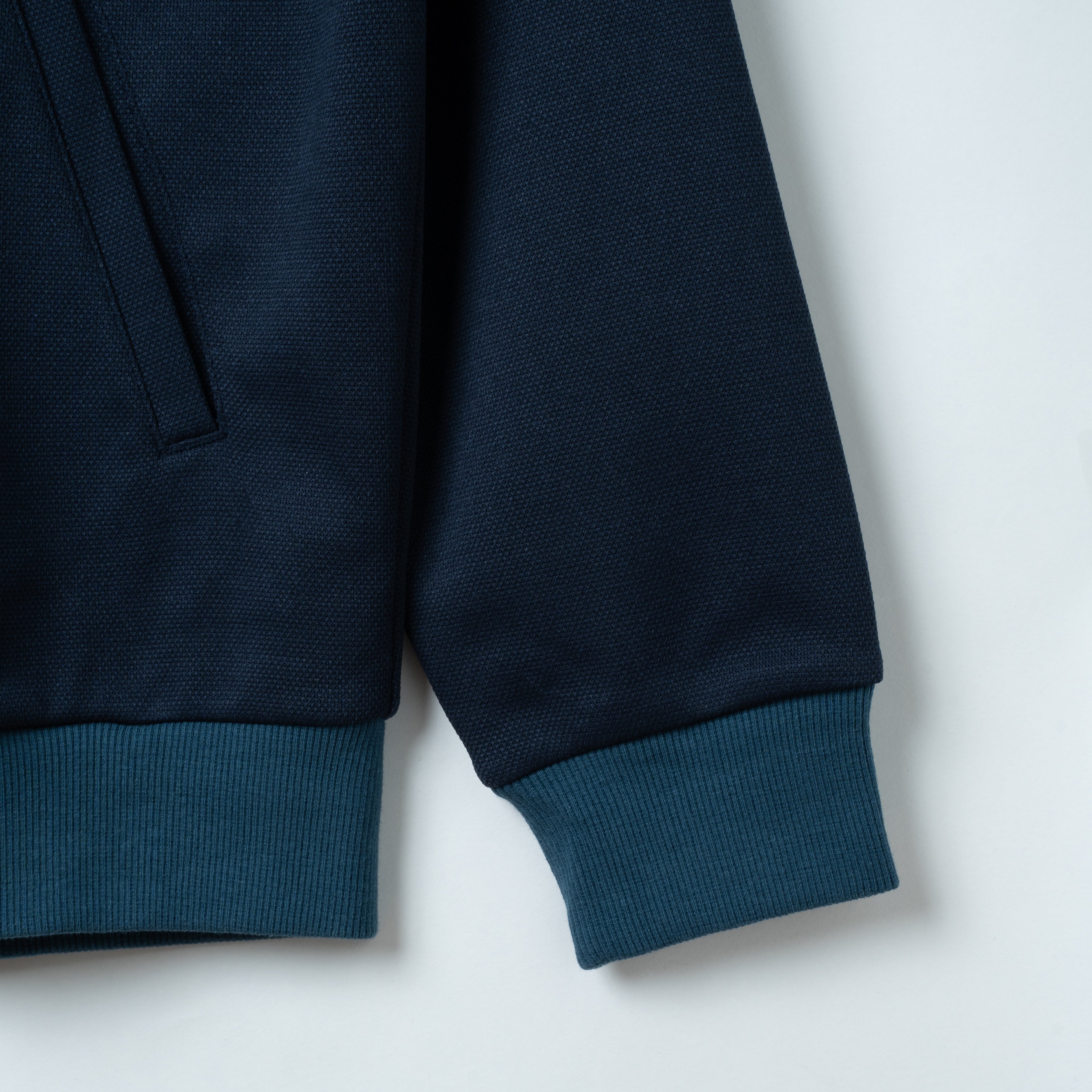 STANDARD JERSEY JACKET NAVY