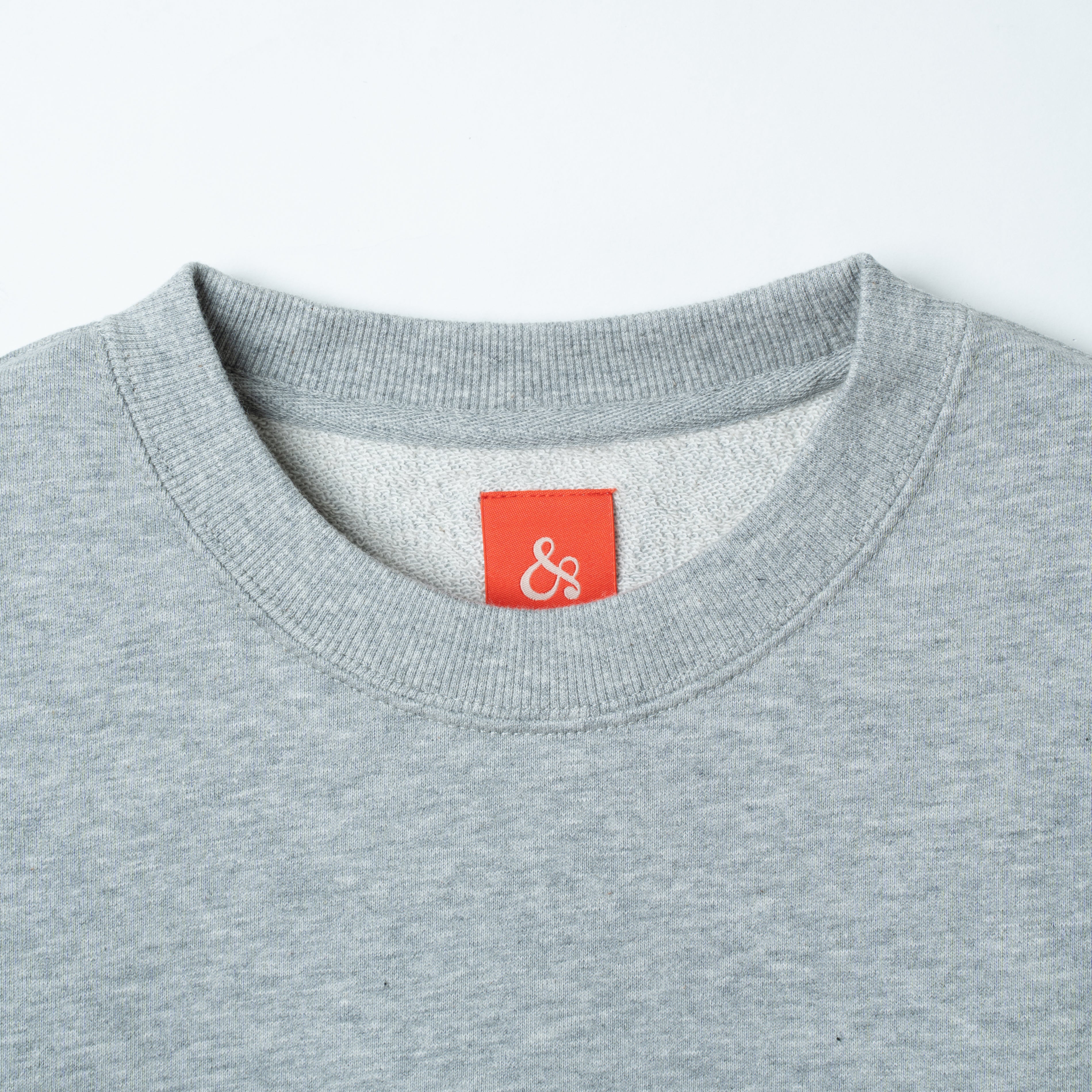 STANDARD LOGO SWEAT SHIRTS GRAY