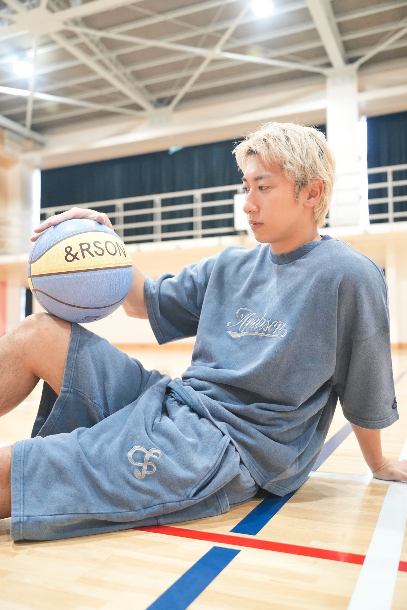 【NEW】STANDARD S/S SWEAT SETUP ver.2 / BLUE