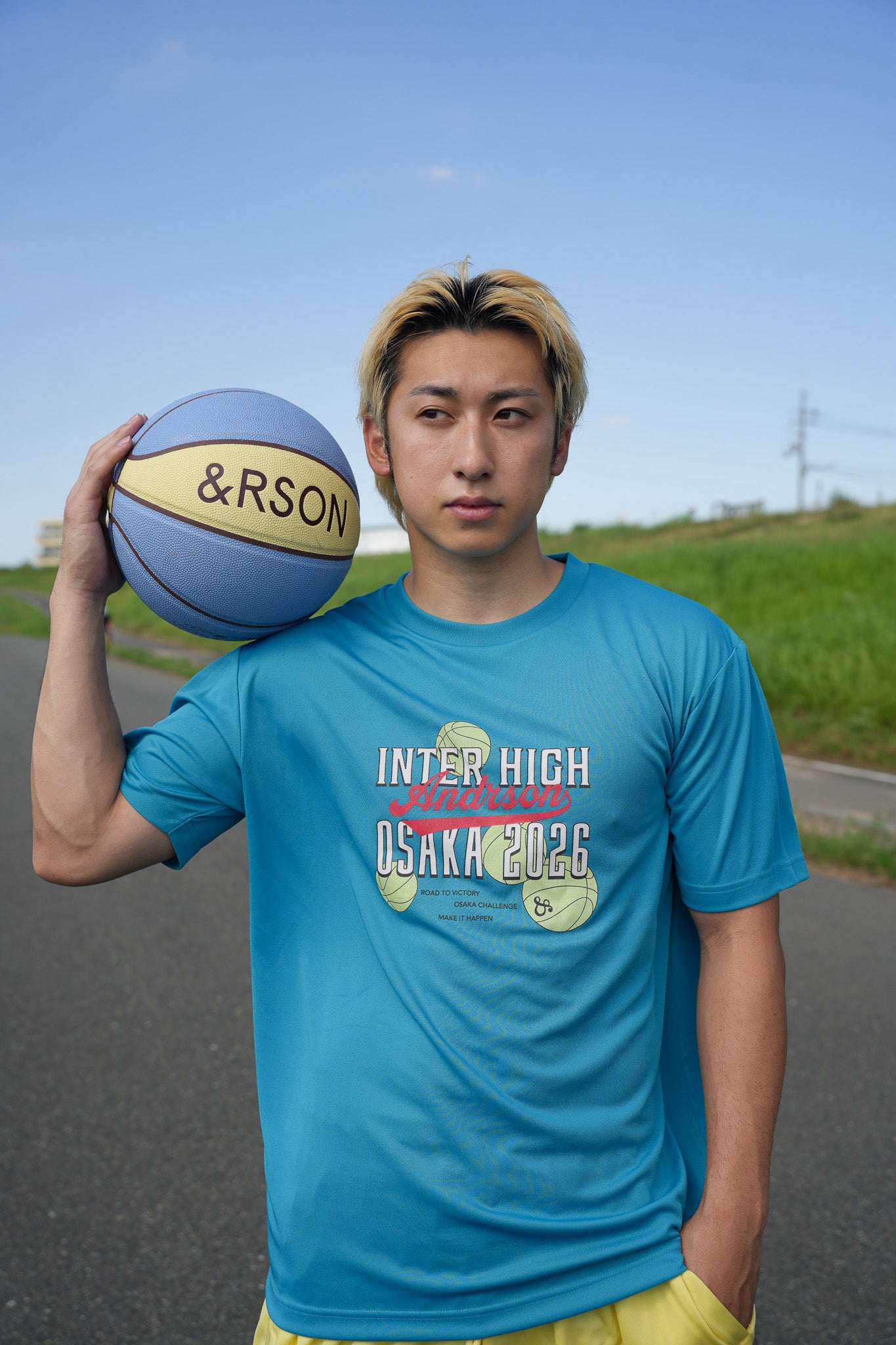 【インターハイ限定商品】&RSON INTER HIGH 2026 TEE / Blue